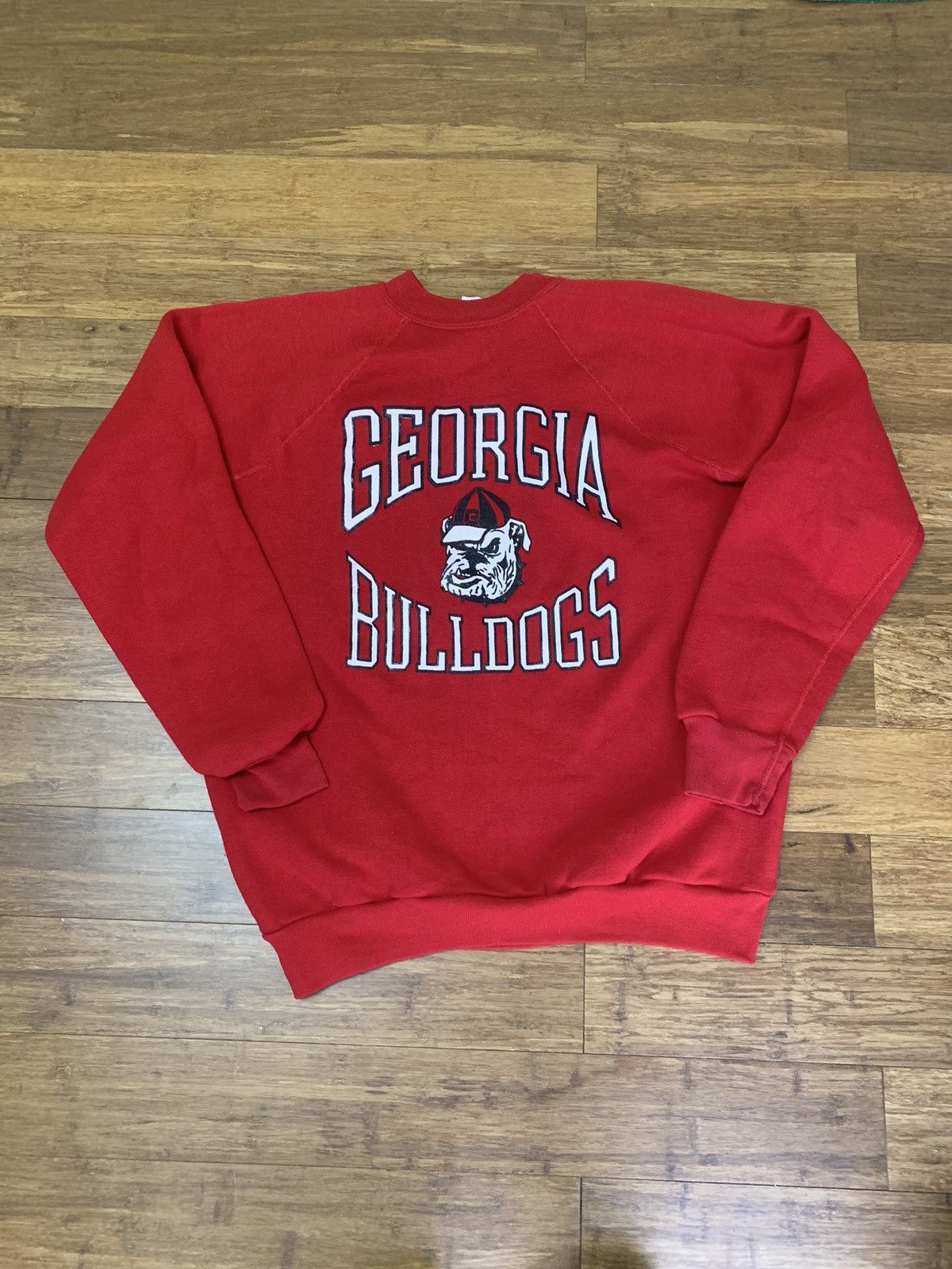 Vintage Vintage Georgia Bull Dogs Sweater Size US XL / EU 56 / 4 - 1 Thumbnail