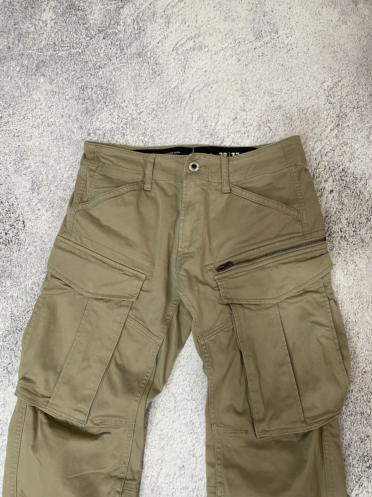 G-Star G-Star Raw Rovic Zip 3D Regular Tapered Cargo Utility Pants Size US 30 / EU 46 - 7 Thumbnail