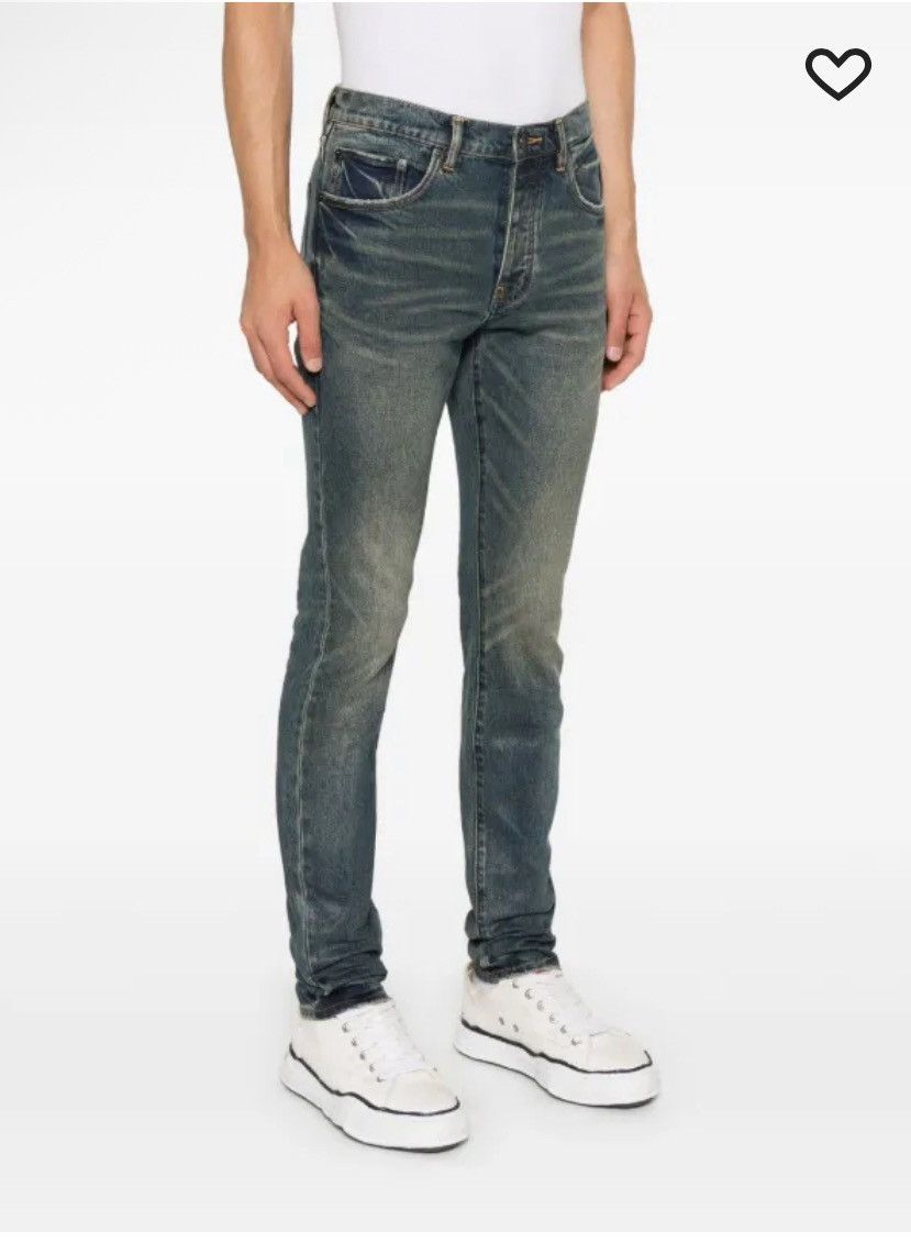 Purple Brand Purple brand dark coated tempest skinny jeans size 32 Size US 32 / EU 48 - 1 Thumbnail