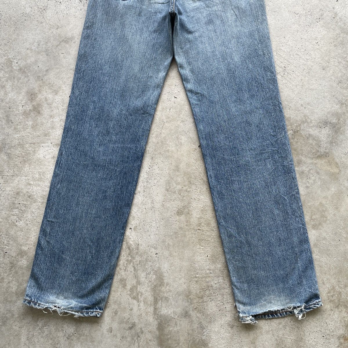 Jean × Levi's W33💥 Vintage Levi’s 502 Distressed Jeans Faded Denim Pants Size US 33 - 13 Thumbnail
