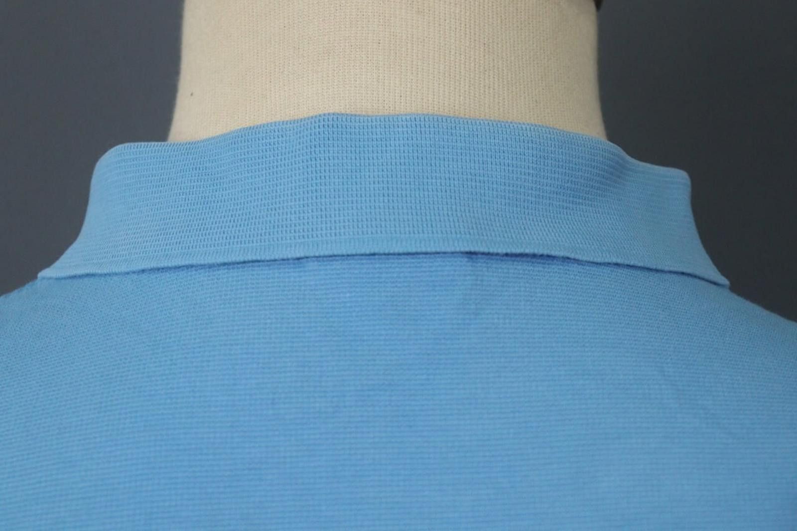 Lacoste Lacoste Blue 100% Cotton Button Front Polo Shirt Size 8 Size US M / EU 48-50 / 2 - 12 Thumbnail
