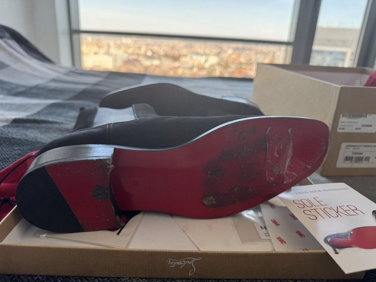 Christian Louboutin Christian Louboutin Chelsea black boots EU 42 Size US 9.5 / EU 42-43 - 2 Thumbnail