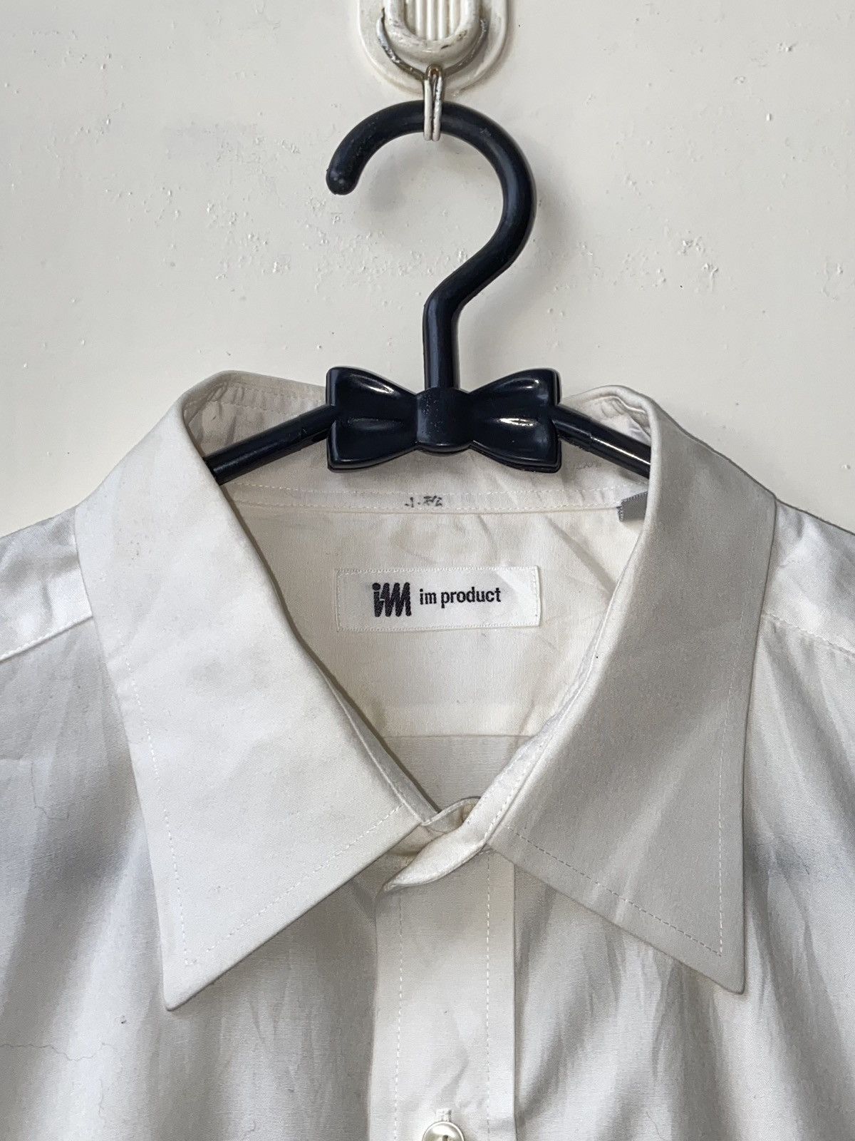 Issey Miyake Issey Miyake IM Product White 3/4 Sleeve Shirt Size US L / EU 52-54 / 3 - 14 Thumbnail