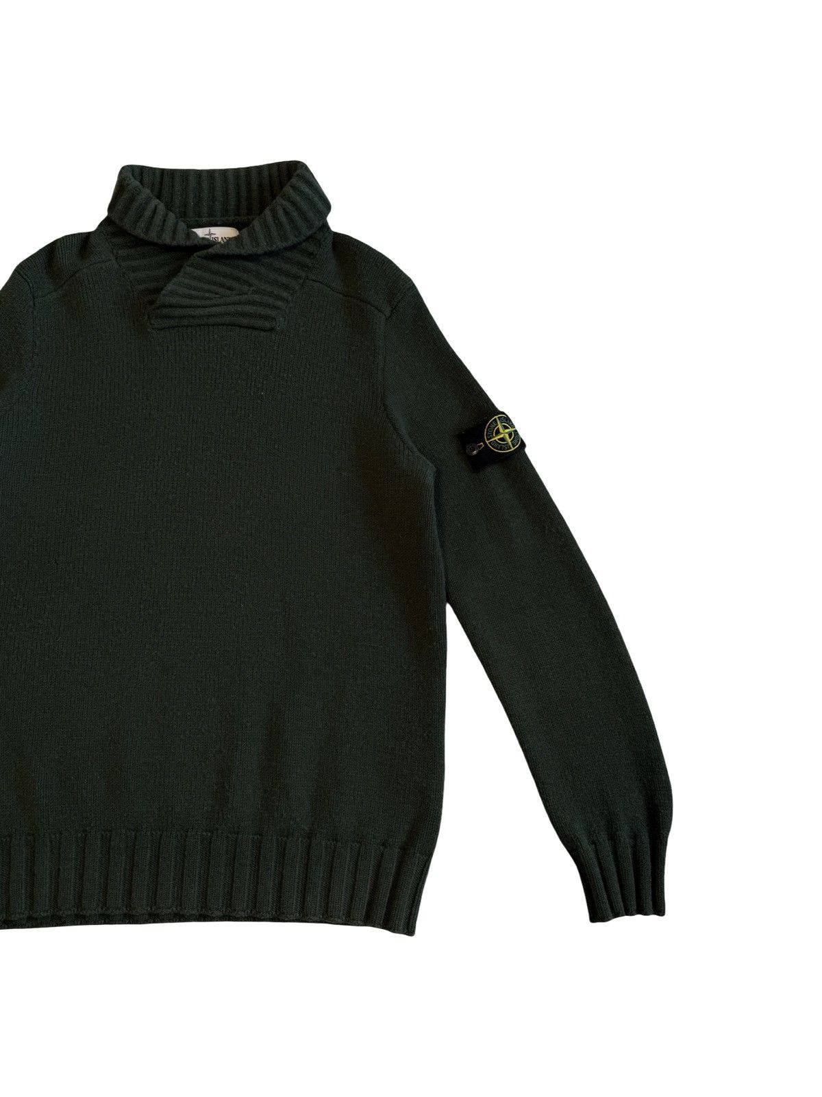 Stone Island Stone Island Knitted Sweater Wool Blend Old Money Hype Sz XL Size US XL / EU 56 / 4 - 2 Thumbnail