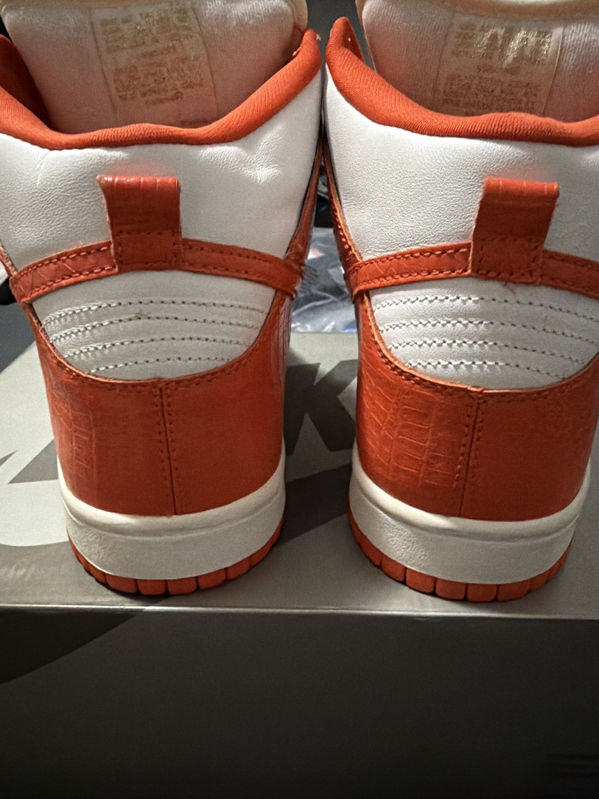 Nike × Supreme Supreme Dunk High Orange Stars Size US 10 / EU 43 - 7 Thumbnail