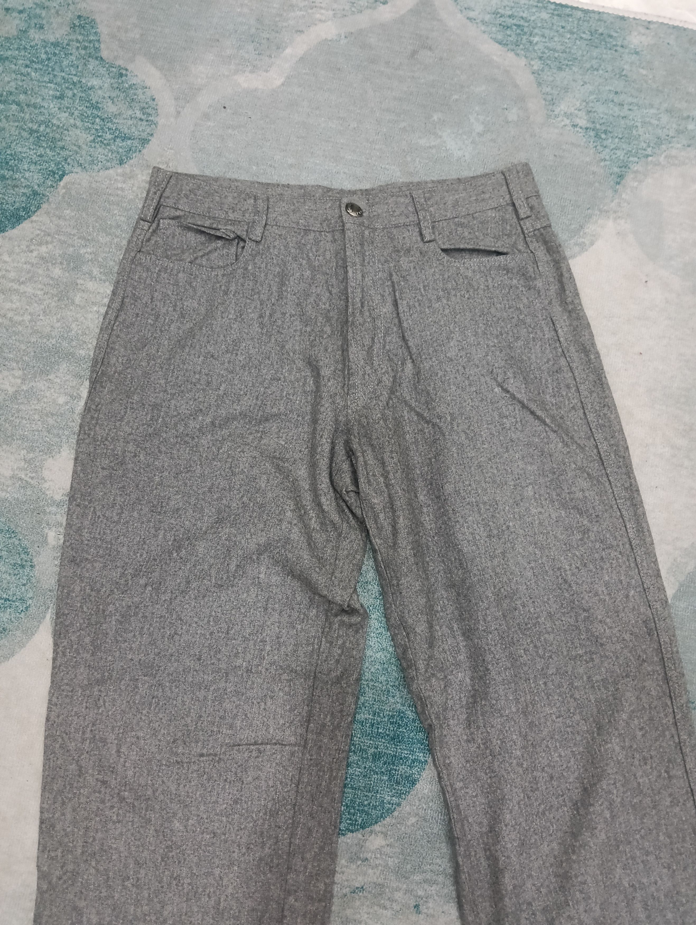 Prada Vintage Prada Wool Relax Pant Size US 30 / EU 46 - 2 Thumbnail
