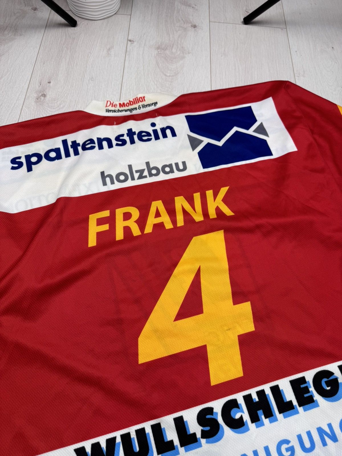 NHL OCHSNER Ehc Dubendorf #4 FRANK Swiss Hockey Jersey Size XL Size US XL / EU 56 / 4 - 8 Thumbnail