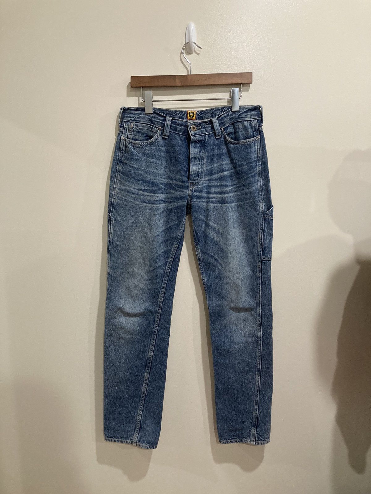 image of Human Made Slim Denim Carpenter Pants in Blue, Men's (Size 31)