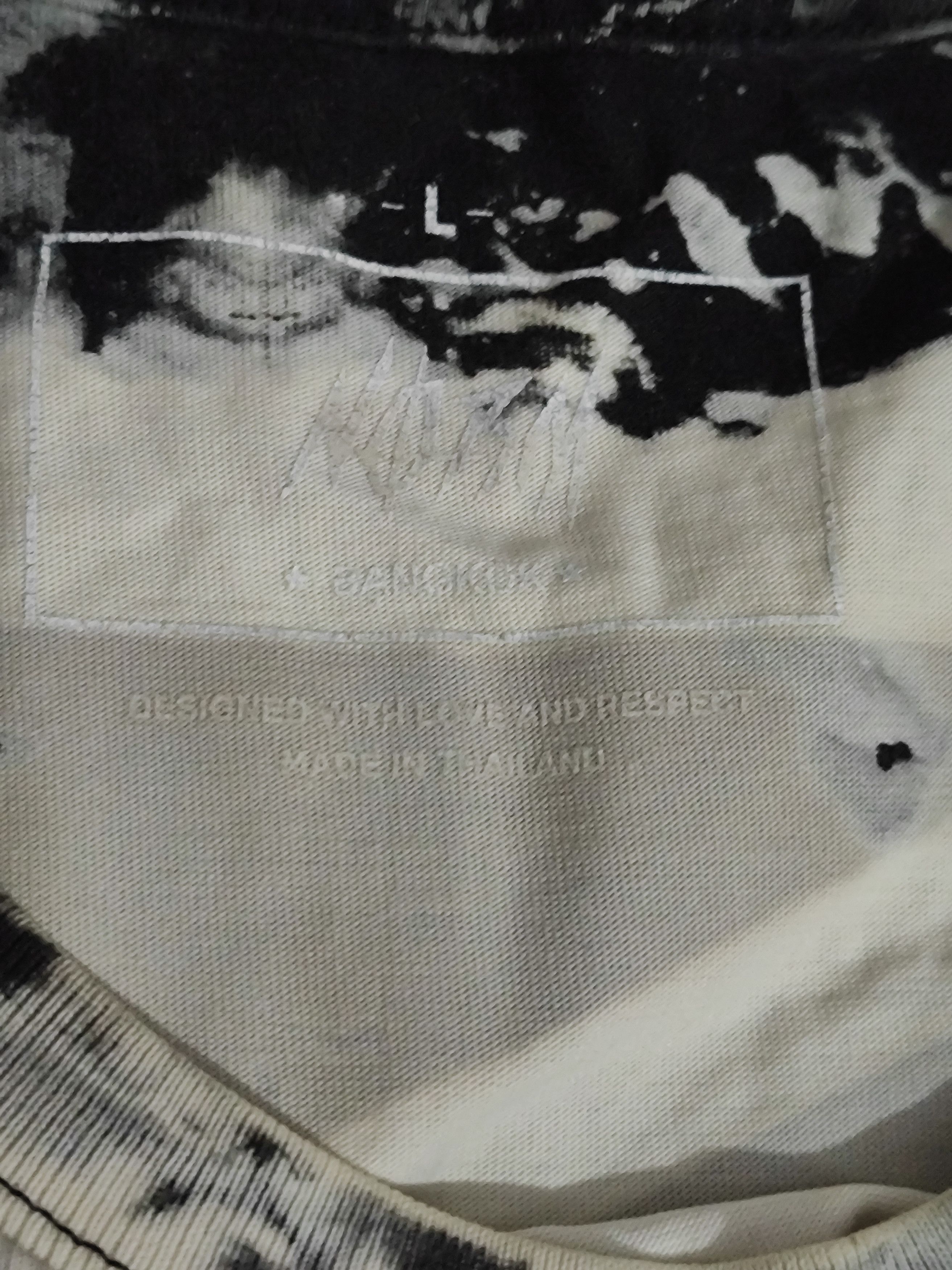 Band Tees × Japanese Brand Rare “Born Sinner” Bleach Washed Graphic Tee (Jesus Design) Size US L / EU 52-54 / 3 - 5 Thumbnail