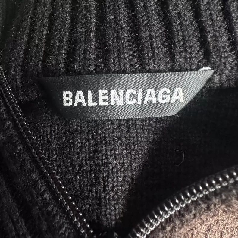 Balenciaga Balenciaga SS21 Full print stretch fleece paneled turtlenec Size US S / EU 44-46 / 1 - 6 Thumbnail