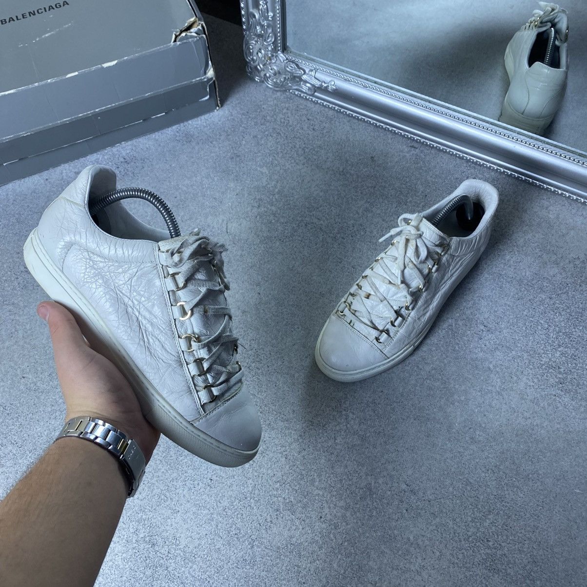 Balenciaga Balenciaga Arena Low Top Size US 5.5 / EU 38 - 1 Thumbnail