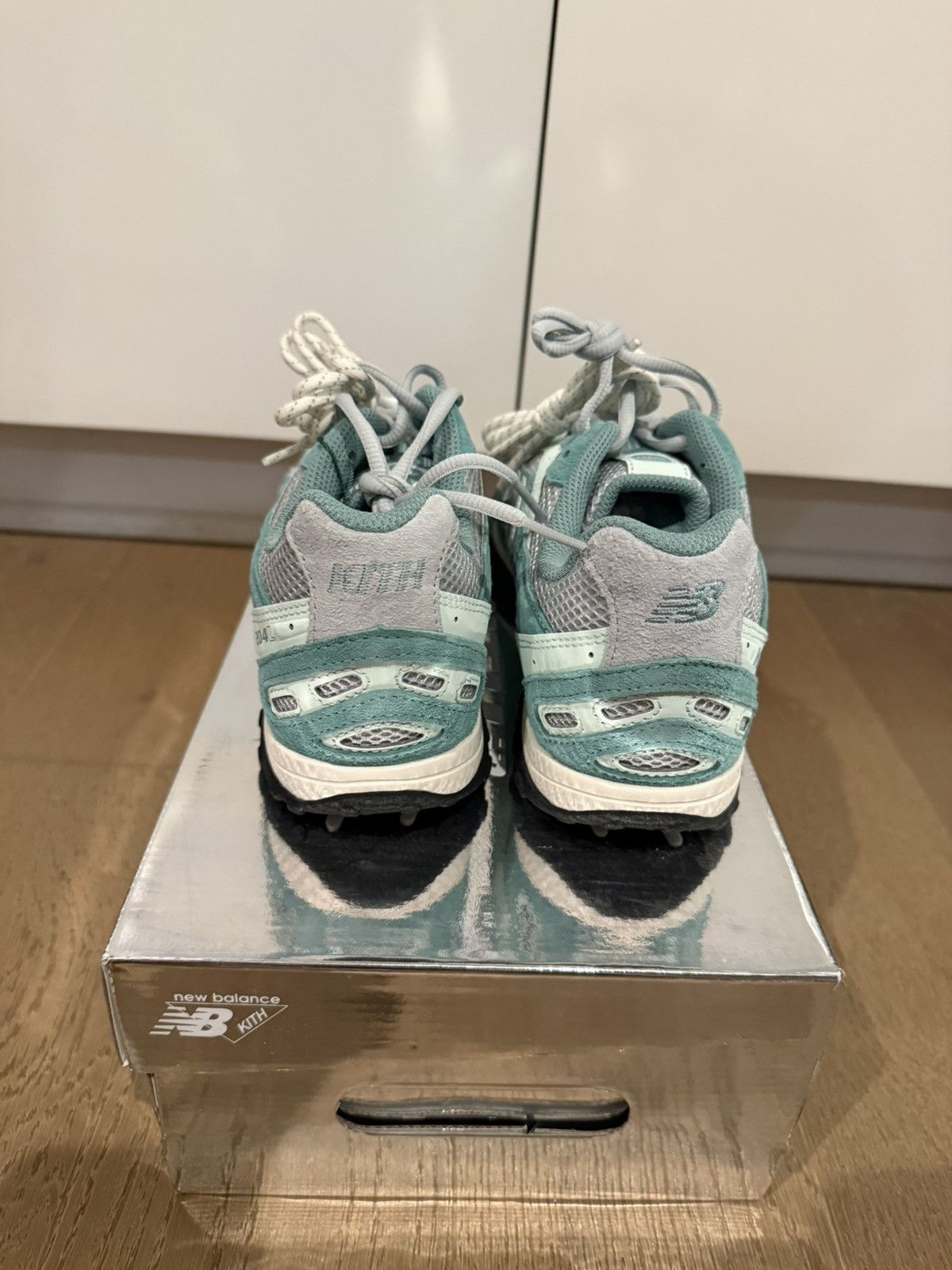 Kith × New Balance New Balance 204L Kith Bluebell Green Silver Size 8.5 Size US 8.5 / EU 41-42 - 5 Thumbnail