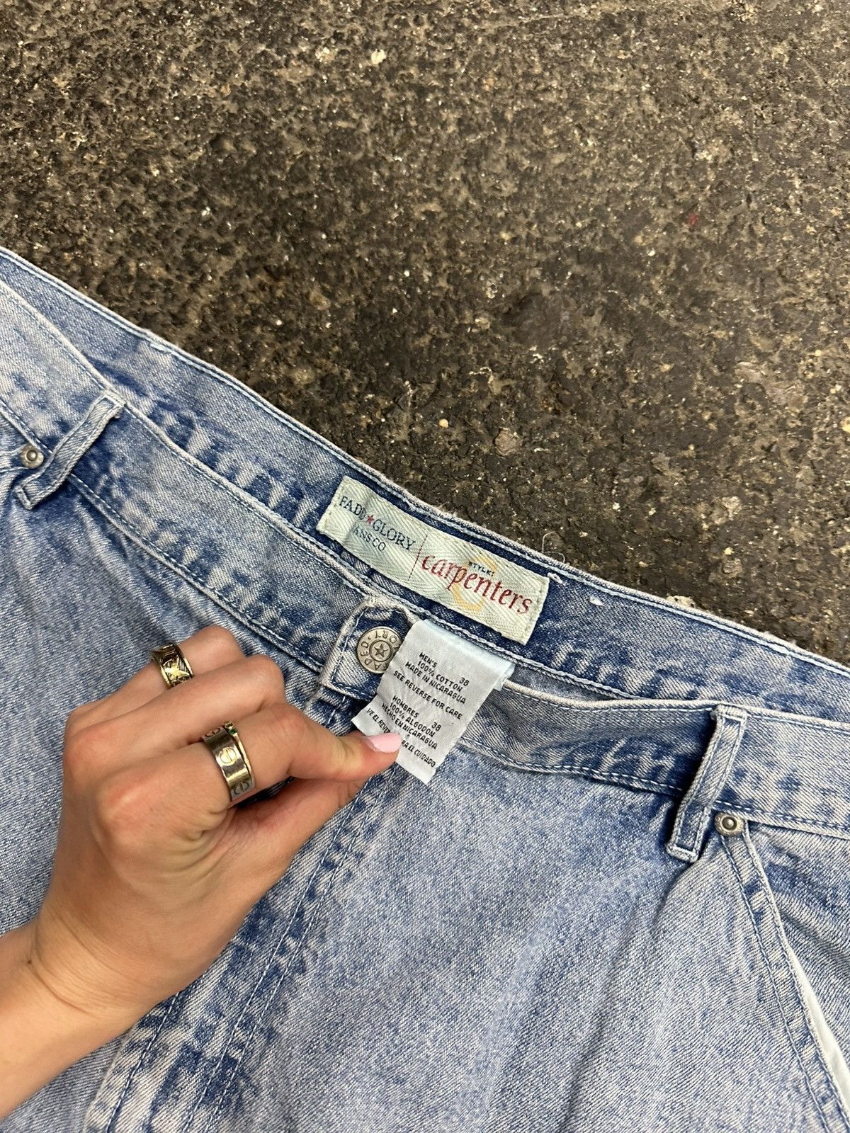 Faded Glory Y2K faded glory jorts Size US 37 - 2 Thumbnail