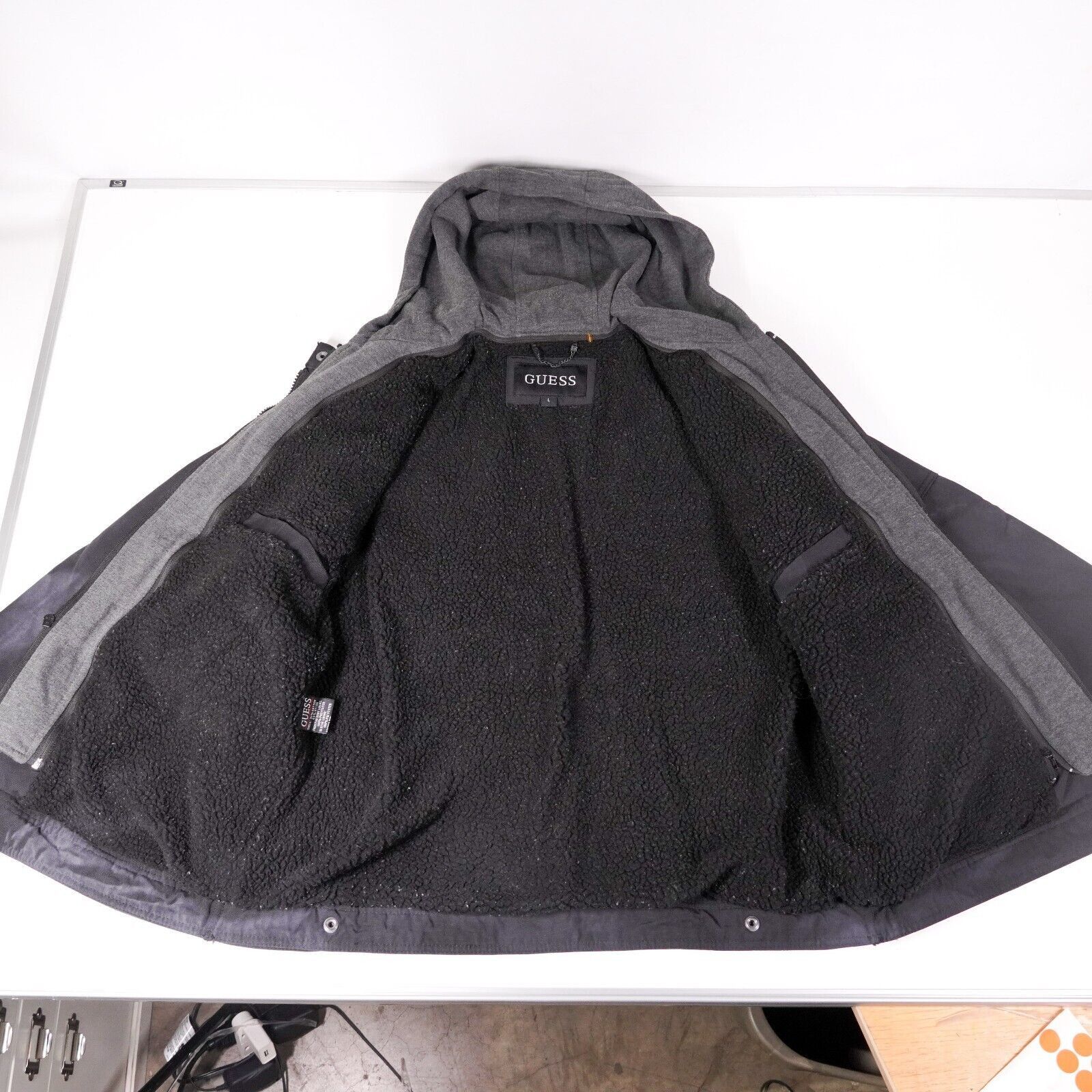 Guess Guess Hooded Zip Up Zipper Jacket Warm Heavy Winter Coat L Size L / US 10 / IT 46 - 6 Thumbnail