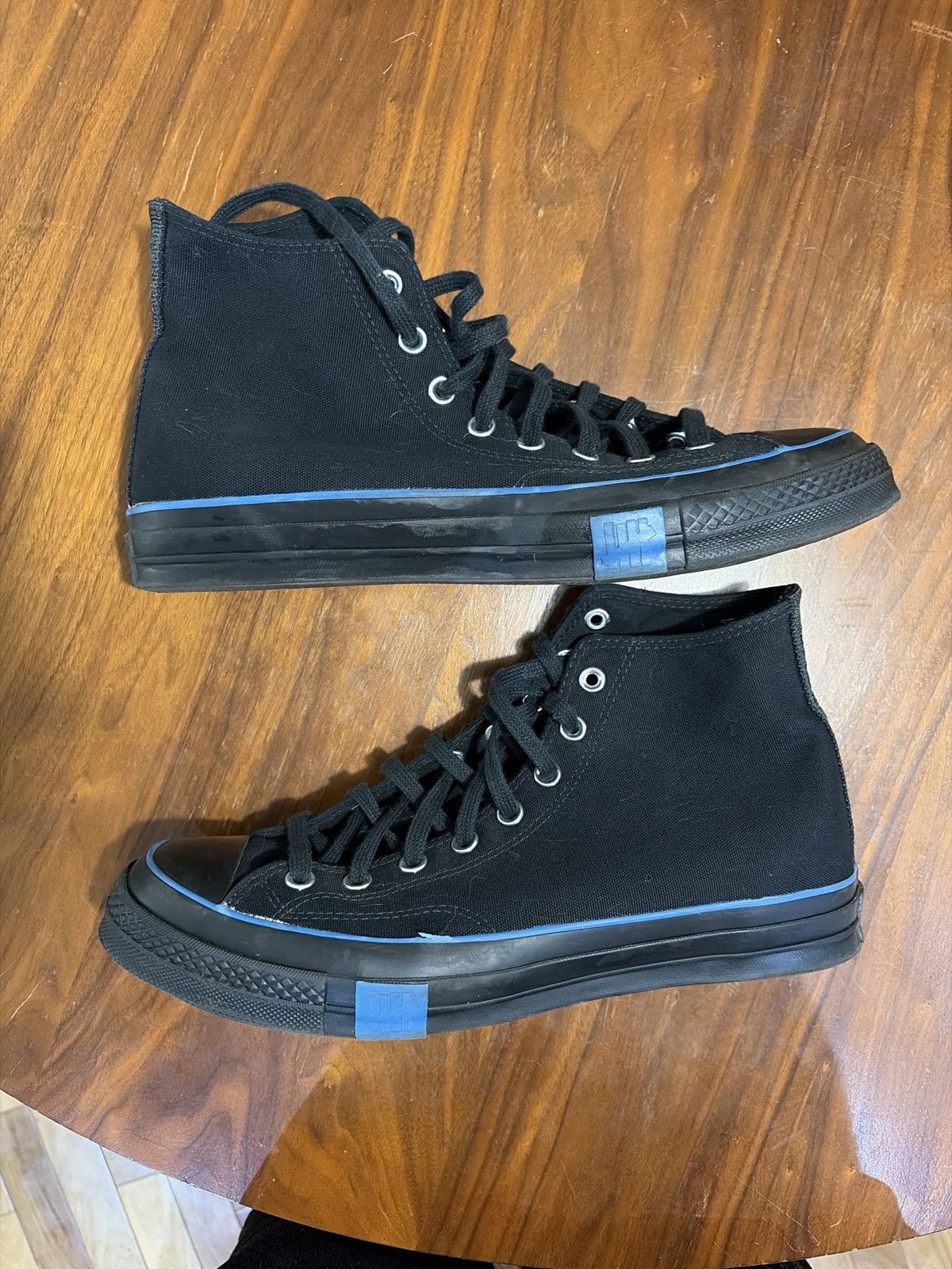 Converse × Undefeated Converse x Converse x Undefeated Chuck 70 High Top Size US 10.5 / EU 43-44 - 2 Thumbnail