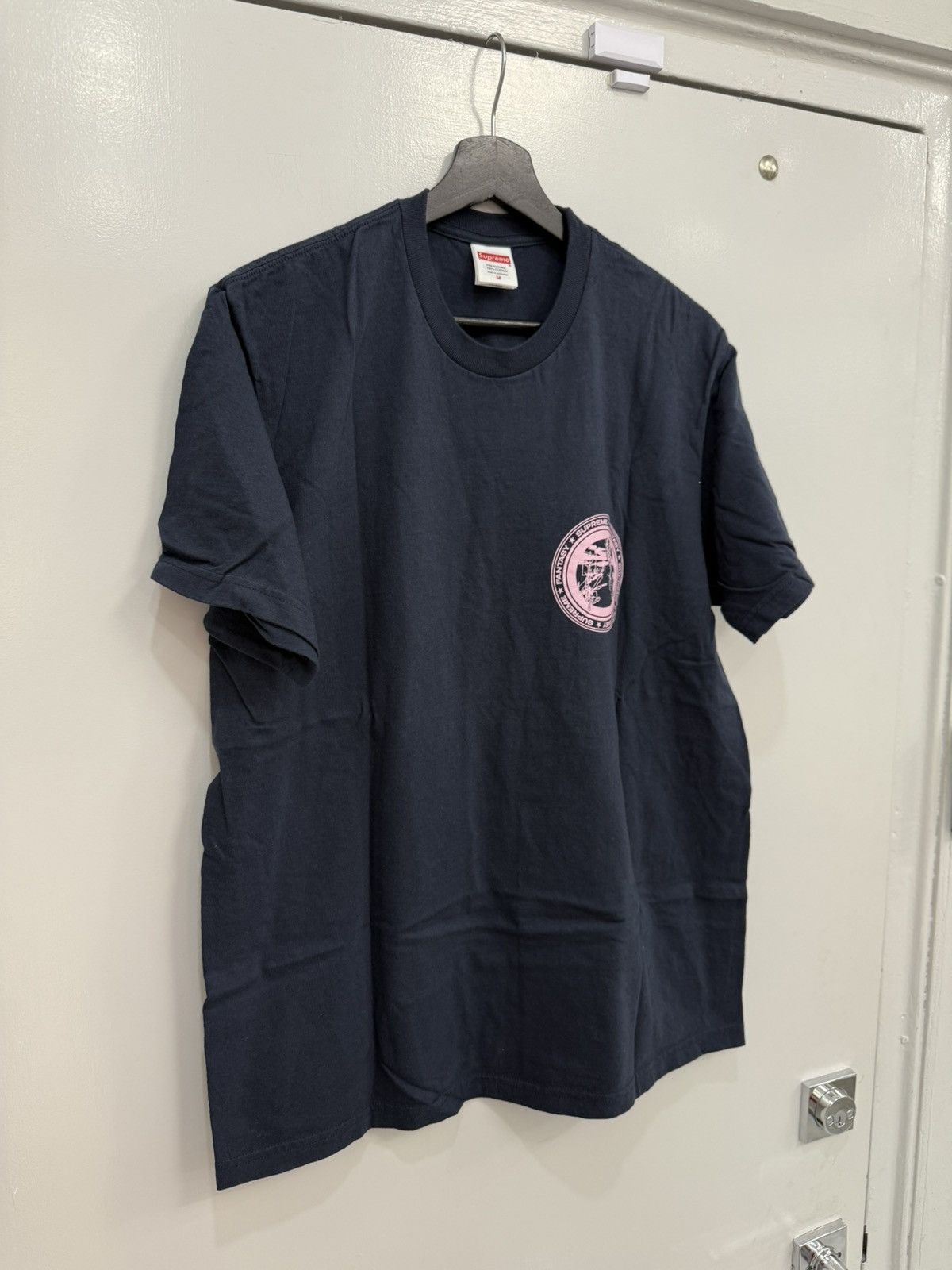 Supreme Supreme Navy Fantasy Shirt Size US M / EU 48-50 / 2 - 2 Thumbnail
