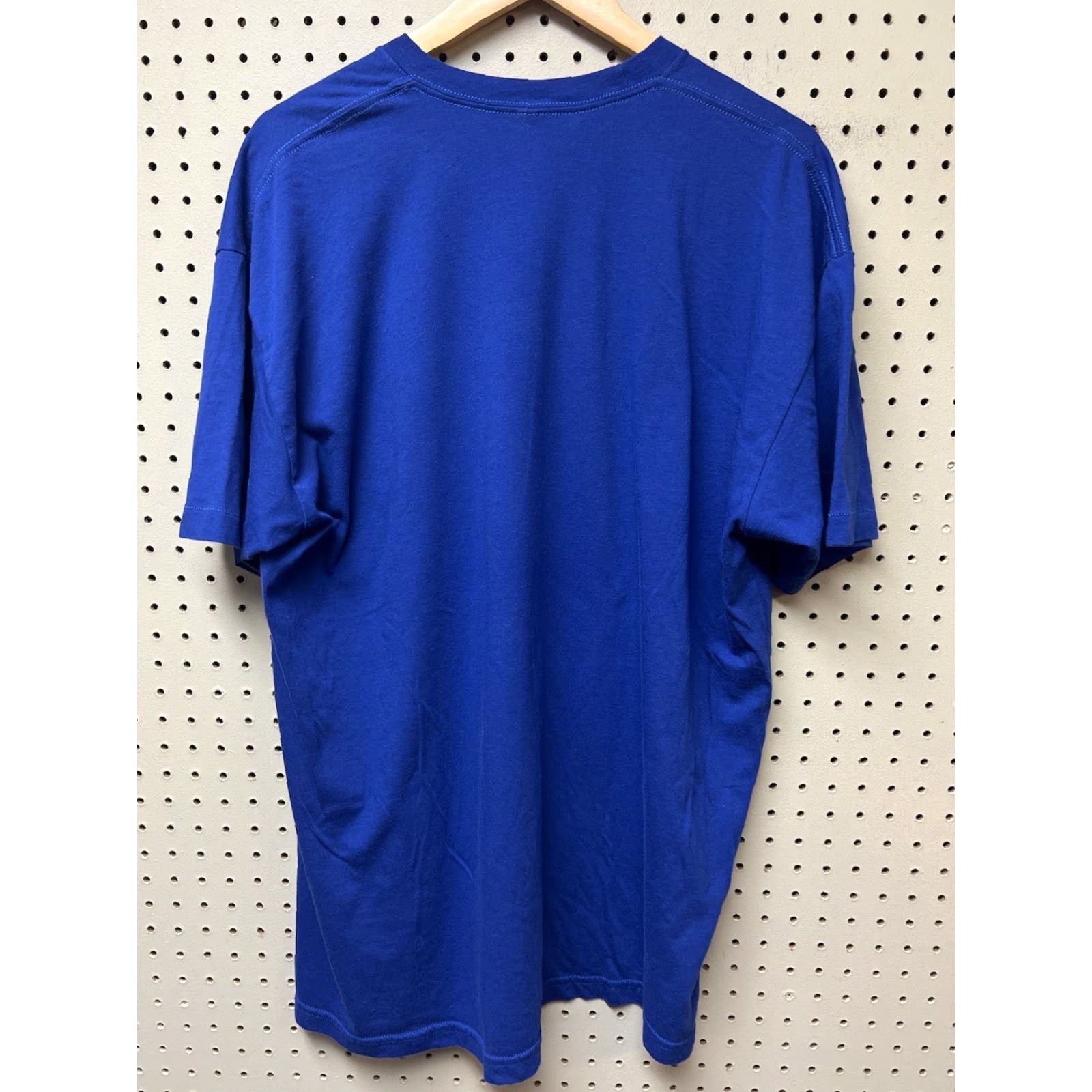 American Apparel HooDoo Brewing Co. Beer T Shirt 2XL Blue Maibock Mountain Goat Men T-Shirt Alaska Vintage No (adjust: but vintage no) Size US XXL / EU 58 / 5 - 2 Thumbnail