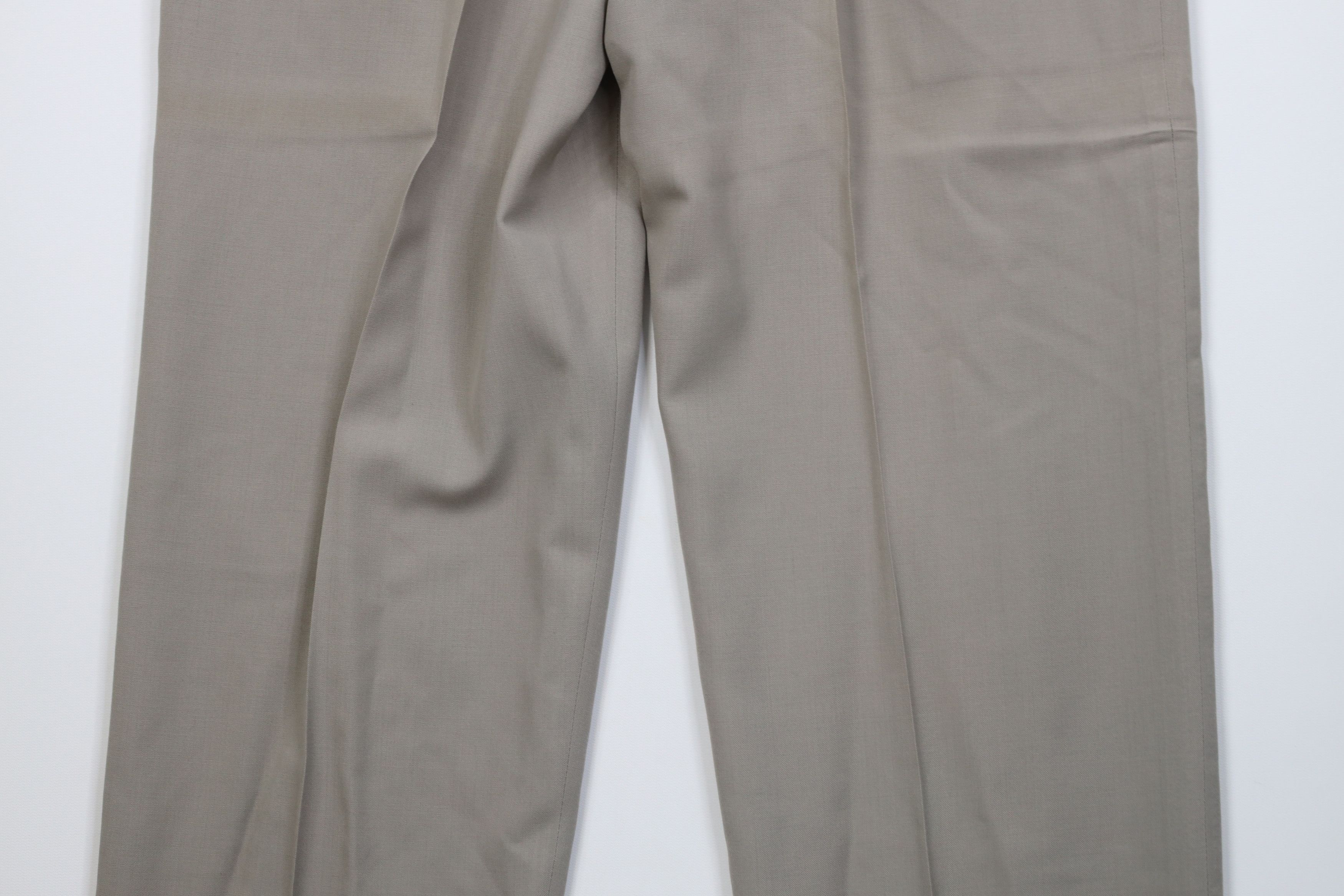 Christian Dior Monsieur Vintage 90s Christian Dior Wool Wide Leg Chino Pants USA Size US 32 / EU 48 - 13 Thumbnail