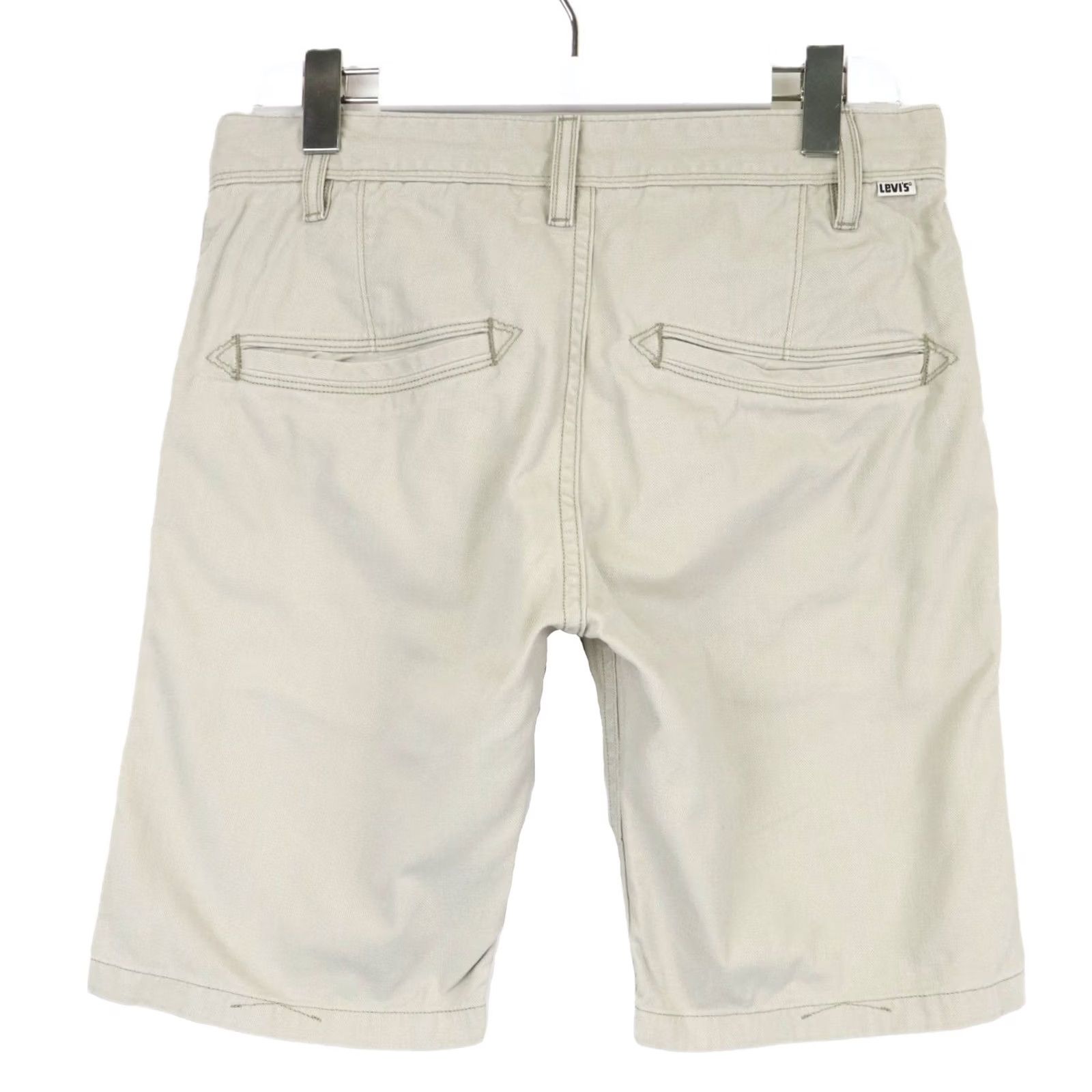 Levi's LEVI'S Shorts Men's W31 Tab Twills Sanforized Sailing Zip Fly Chino Gray Size US 31 - 2 Thumbnail