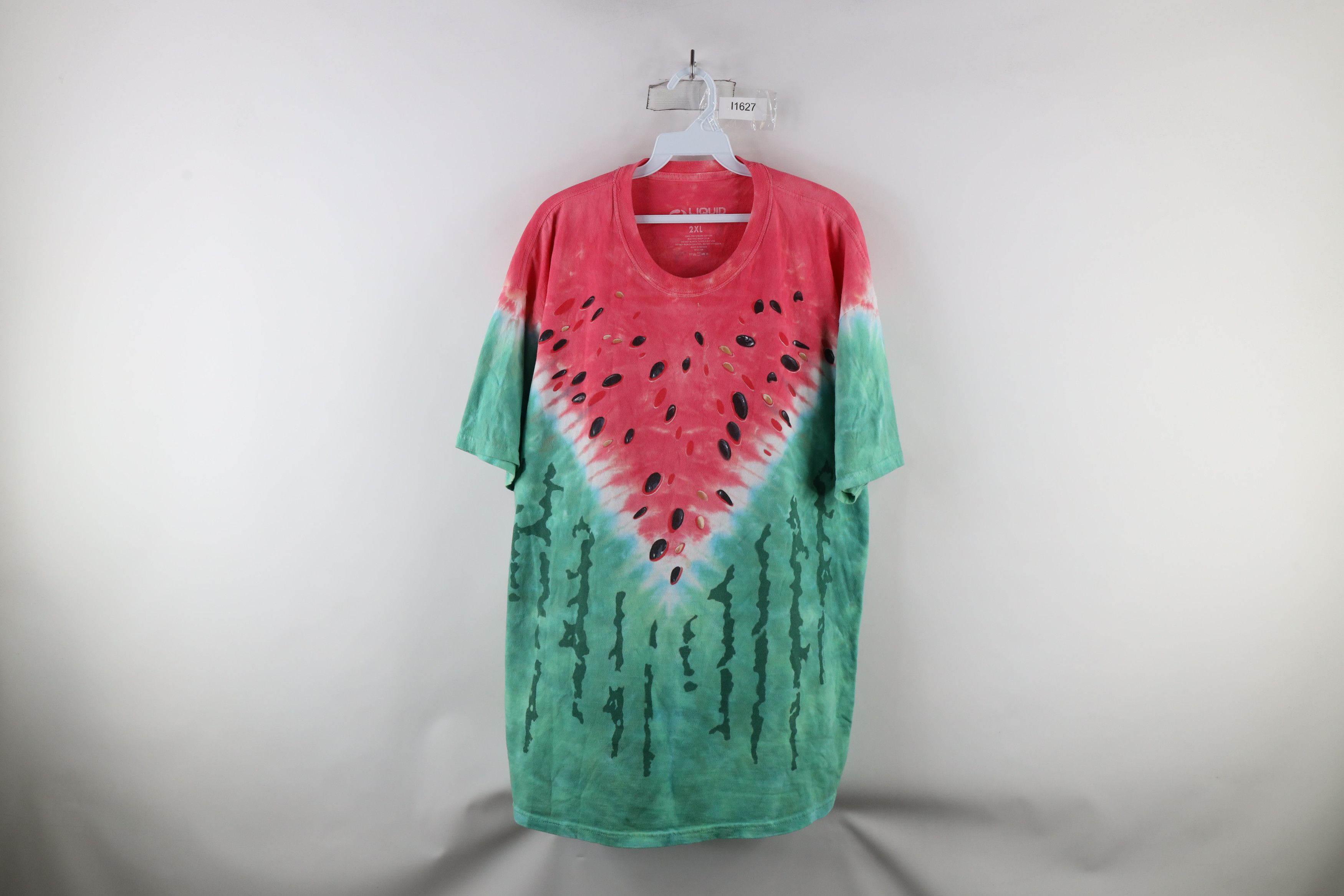 Liquid Blue × Vintage Vintage Y2K 2004 Liquid Blue Print Watermelon T-Shirt Size US XXL / EU 58 / 5 - 1 Thumbnail