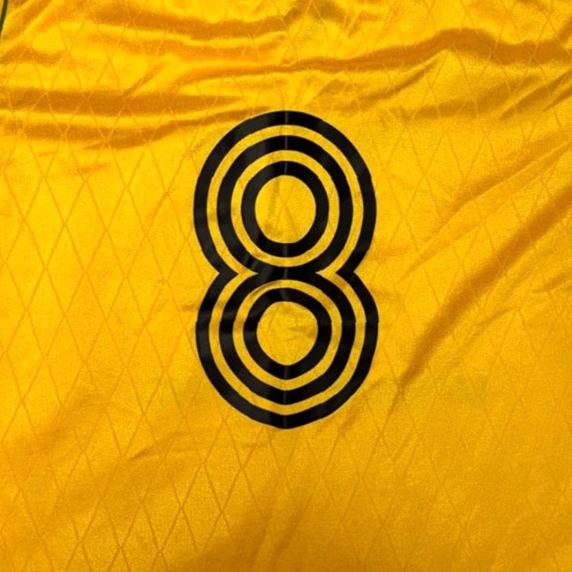 Vintage VINTAGE Yellow Jersey Soccer 1990s Cenla Forms Management Score Shirt Adult XS? Size US S / EU 44-46 / 1 - 4 Thumbnail