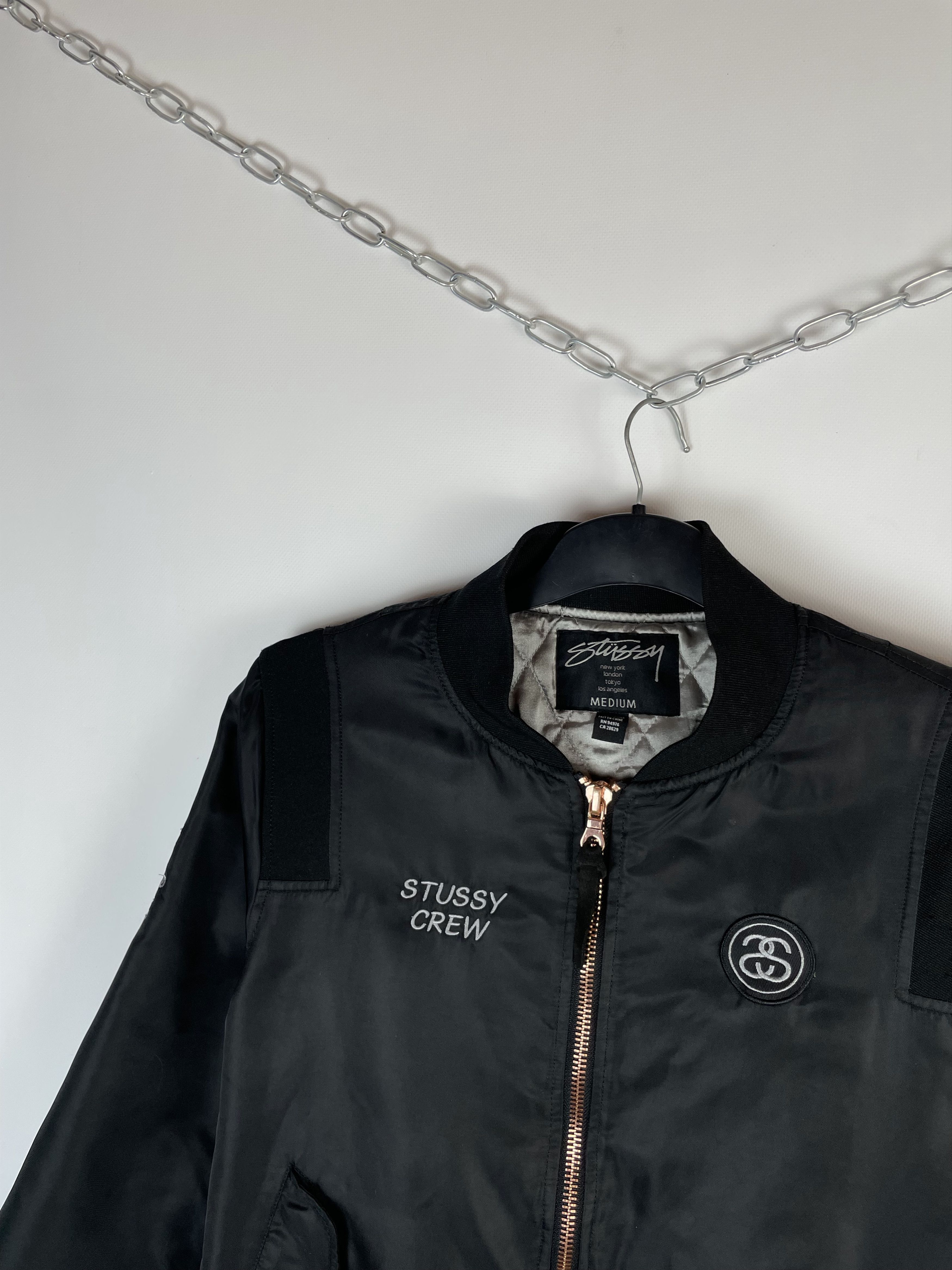 Other Rare Stussy Bomber Jacket Size M / US 6-8 / IT 42-44 - 3 Thumbnail