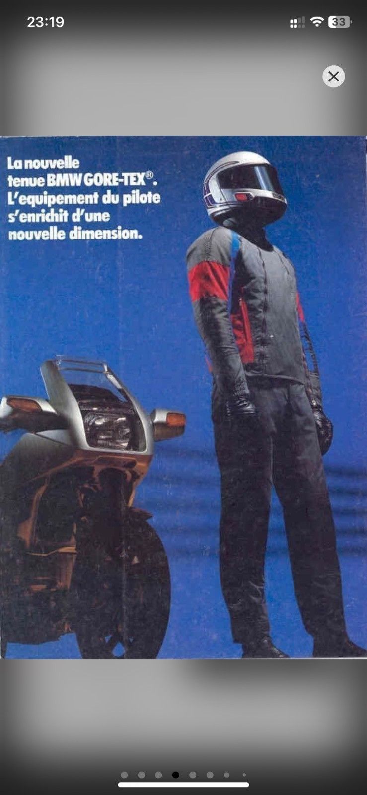 BMW Rare 80s BMW Goretex Biker Protection Jacket Size US M / EU 48-50 / 2 - 2 Thumbnail