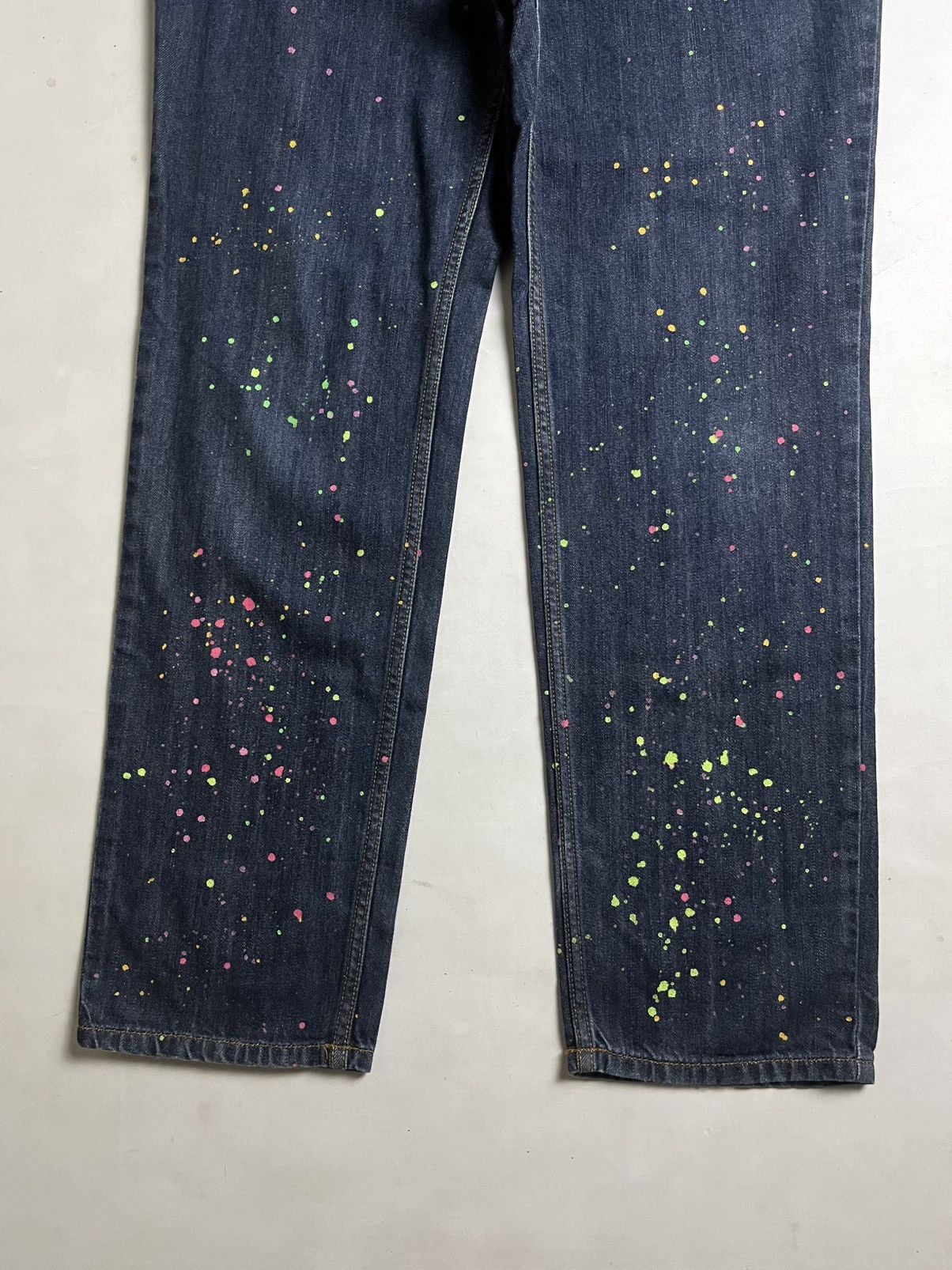 Tornado Mart 💸Bidding Offer💸00s Ne-Net Sparklatter denim pant Size US 29 - 3 Thumbnail