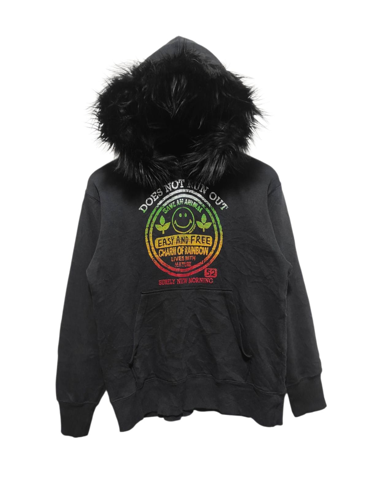 Hysteric Glamour Homeboys Fur Hoodie i6w9 LGB style Size US M / EU 48-50 / 2 - 1 Thumbnail