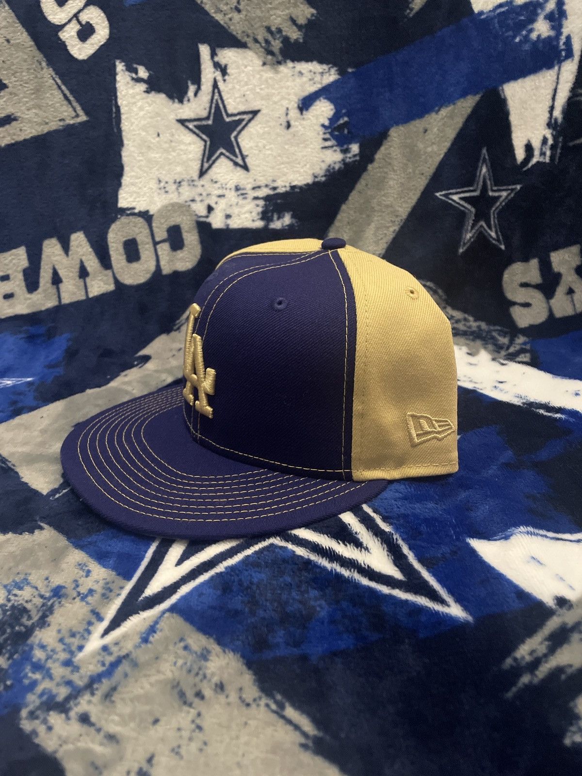 New Era USA Exclusive New Era 59FIFTY Dodgers 50th Anniversary Cap Size ONE SIZE - 3 Thumbnail