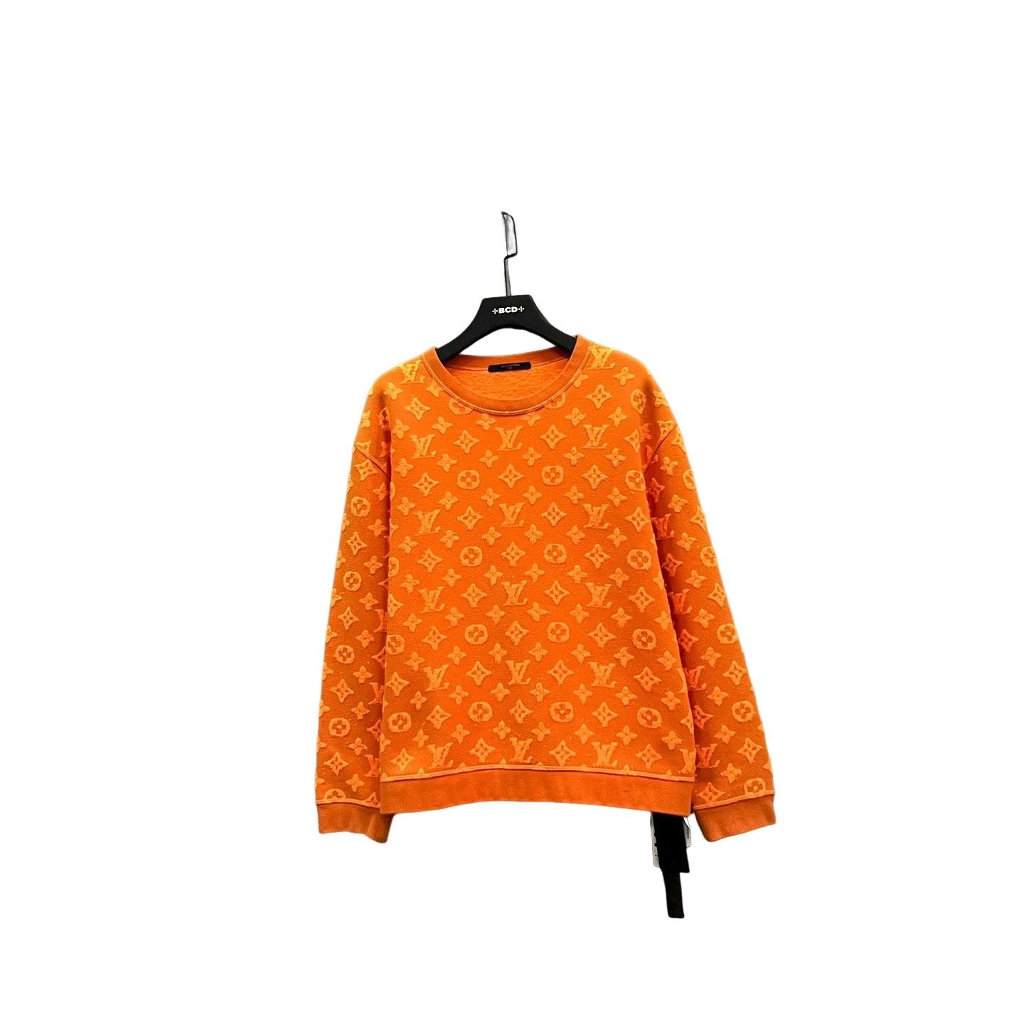 Louis Vuitton Louis Vuitton Monogram Flocked Sweatshirt L Size US L / EU 52-54 / 3 - 1 Thumbnail