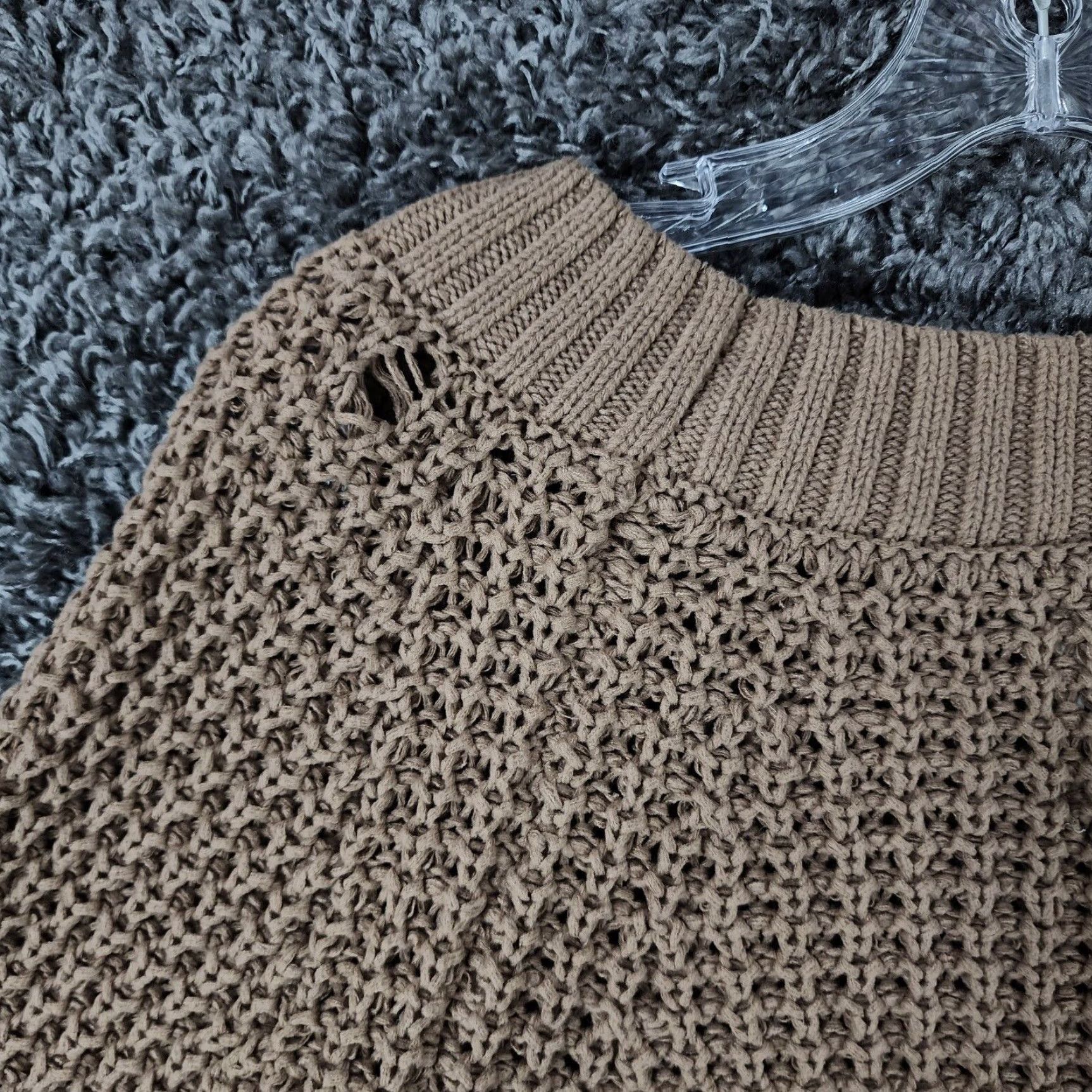 Abercrombie & Fitch Abercrombie & Fitch Womens Brown Long Sleeve Knitted Pullover Sweater Size XXS Size XXS / US 00 / IT 34 - 6 Thumbnail