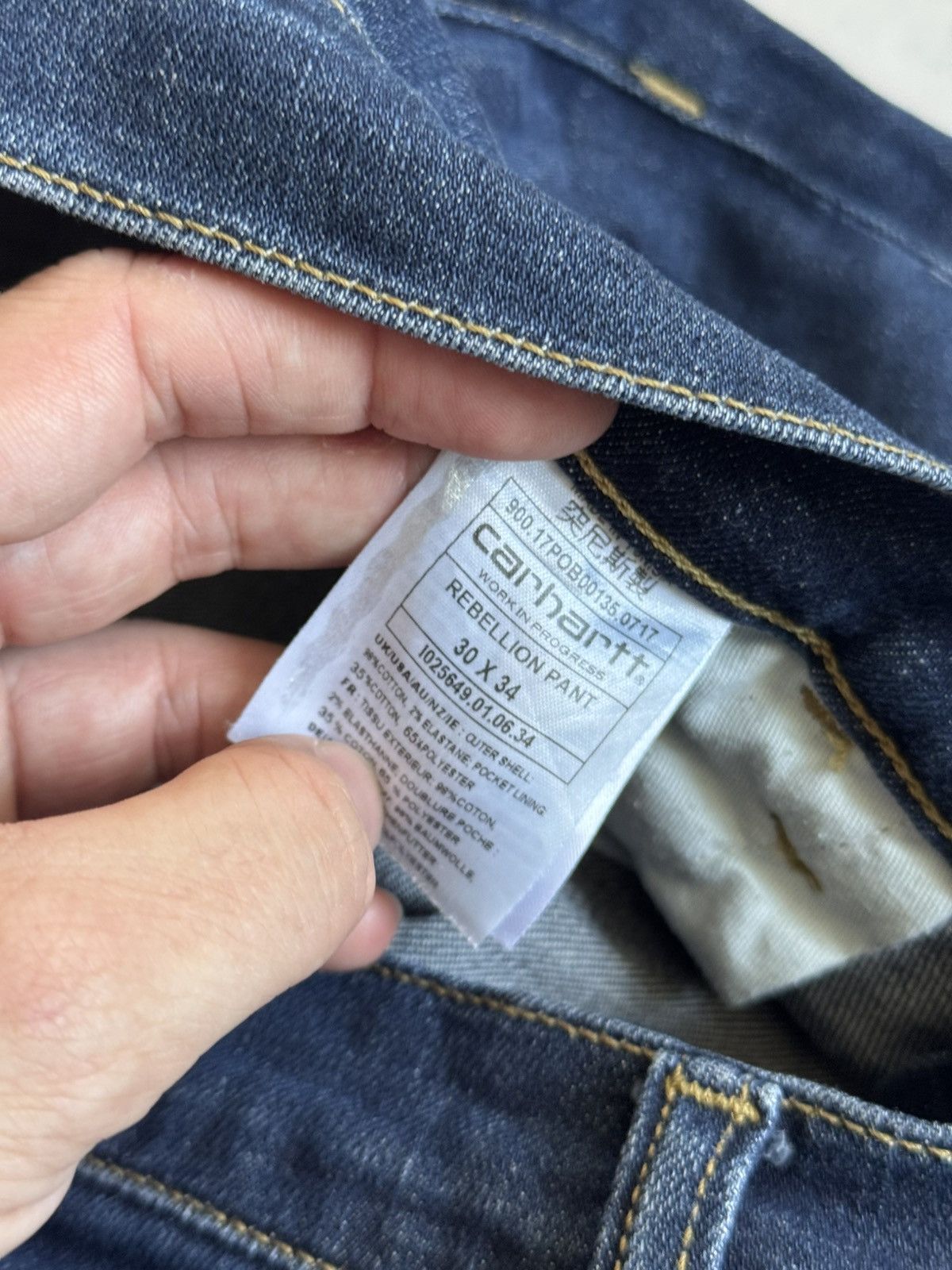 Carhartt Carhartt Rebellion Pants jeans Size 24" / US 00 / IT 34 - 5 Thumbnail