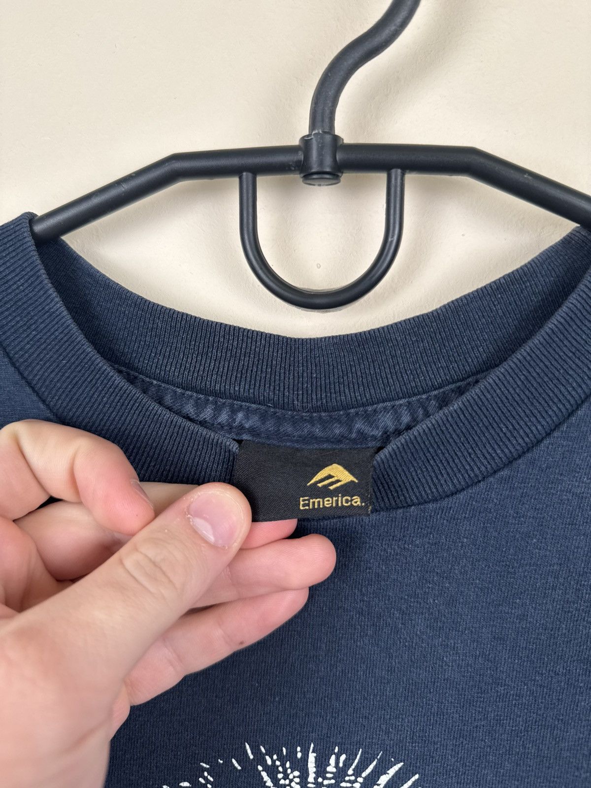Emerica Vintage Emerica T shirt Skateboarding Mason Pyramide M Blue Size US M / EU 48-50 / 2 - 16 Thumbnail