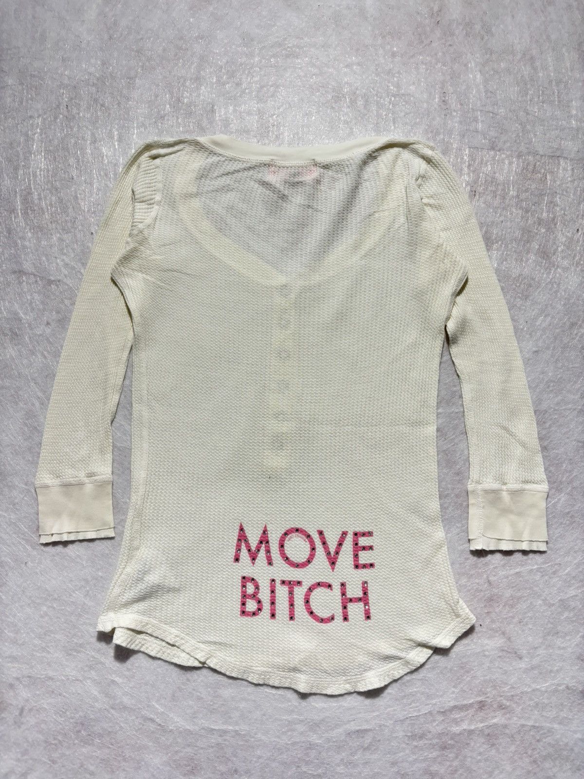 Juicy Couture Juicy Couture Move Bitch Shirt Size S / US 4 / IT 40 - 2 Thumbnail