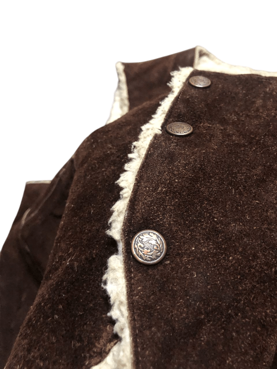 Genuine Leather × Leather × Vintage VINTAGE LEATHER MADE IN MEXICO WESTERN STYLE BROWN VEST Size US M / EU 48-50 / 2 - 12 Thumbnail