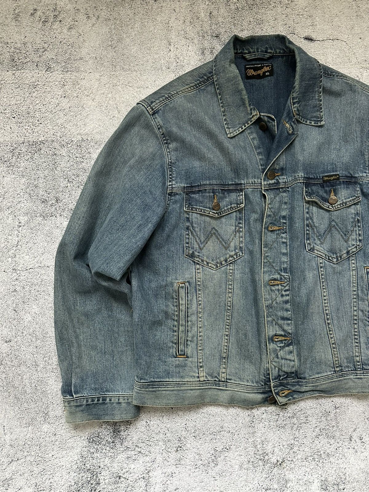 Wrangler Vintage Wrangler Denim Jacket XL Men's Size US XL / EU 56 / 4 - 2 Thumbnail