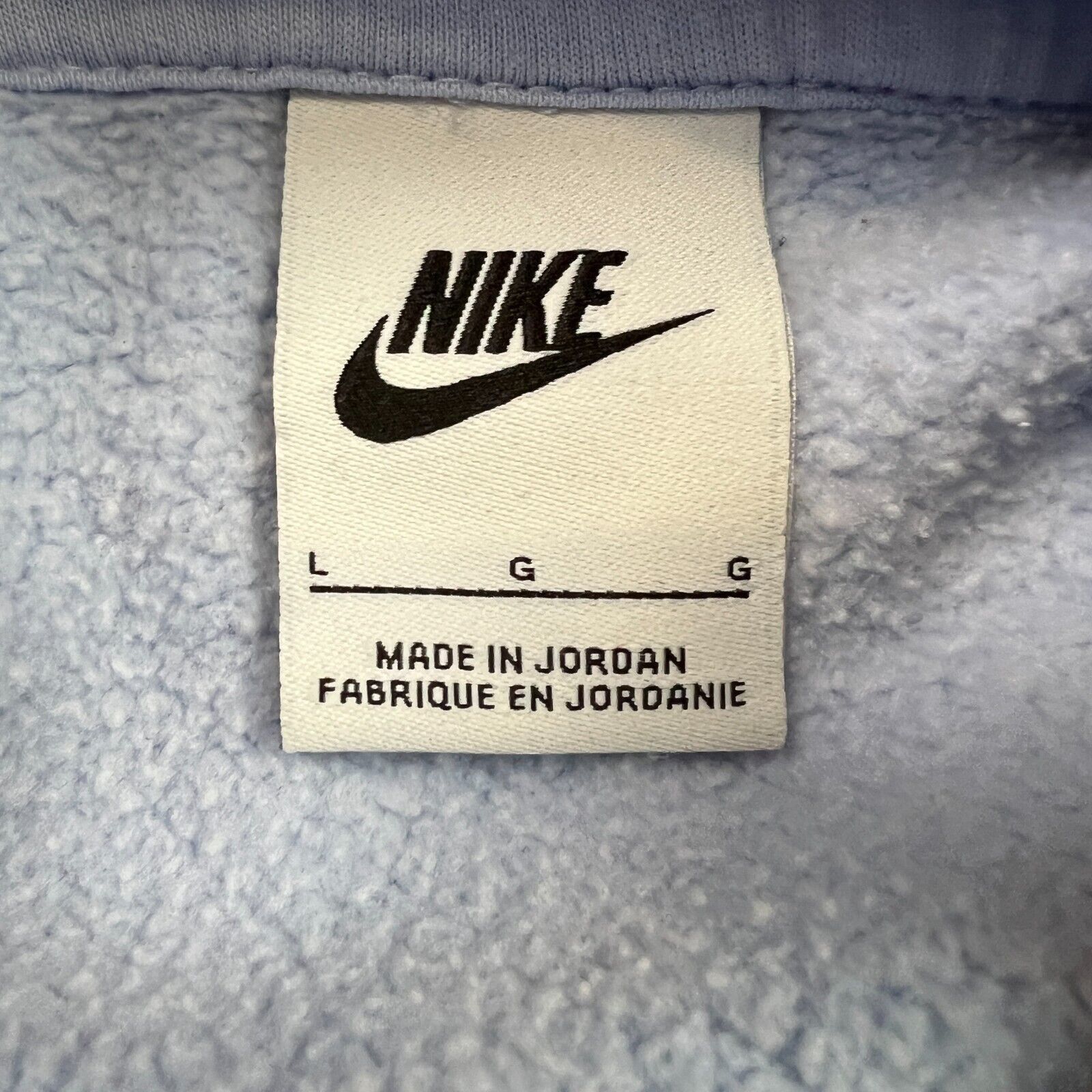 Nike × Vintage Nike Sportswear Hoodie Large Swoosh Fleece Pullover Hooded Size US L / EU 52-54 / 3 - 8 Thumbnail