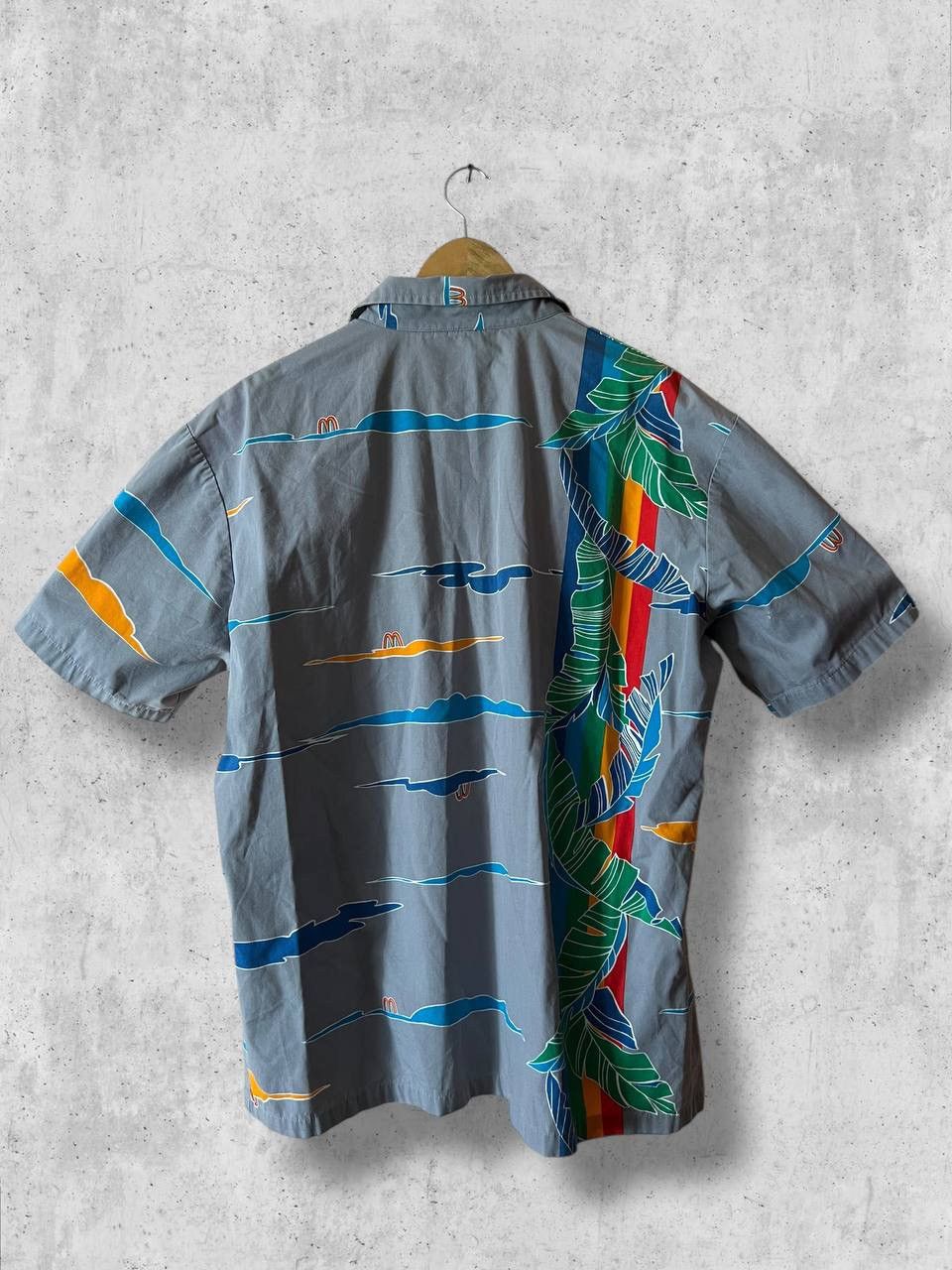 Other RARE McDonalds 70-80s Hawaiian MADE IN USA shirt vintage Size US XL / EU 56 / 4 - 3 Thumbnail