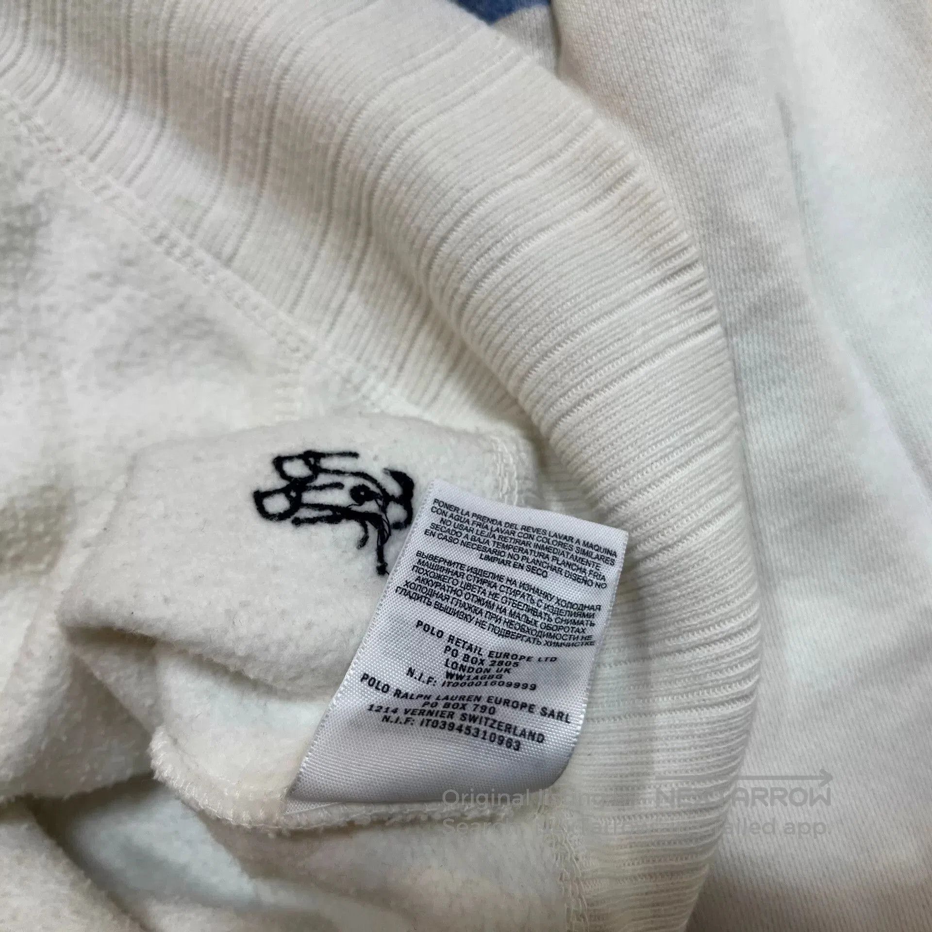 RRL Vintage Jacket Sweatshirt by Ralph Lauren.