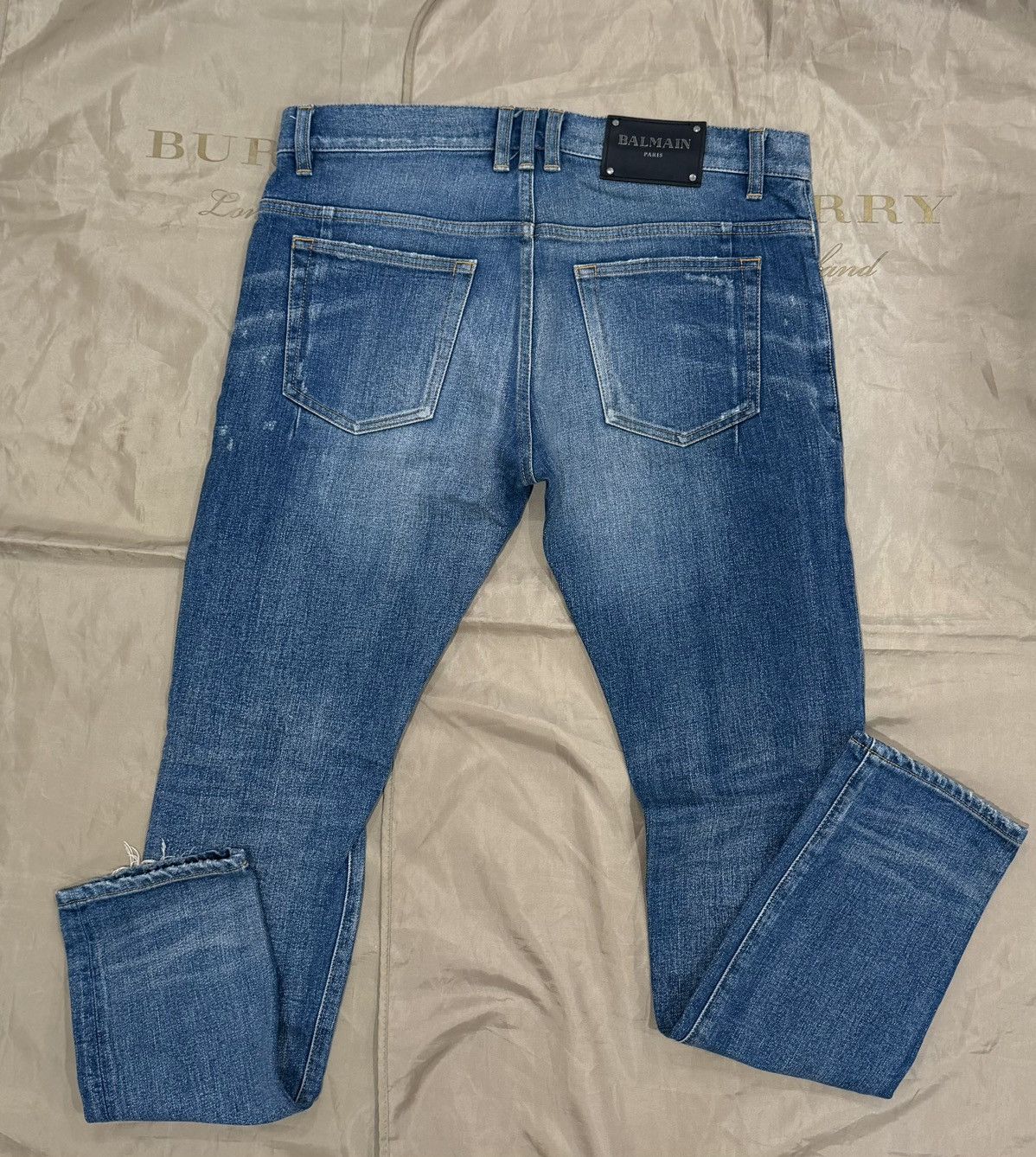 Balmain Balmain blue jeans slim fit jeans size 33 Size US 33 - 6 Thumbnail