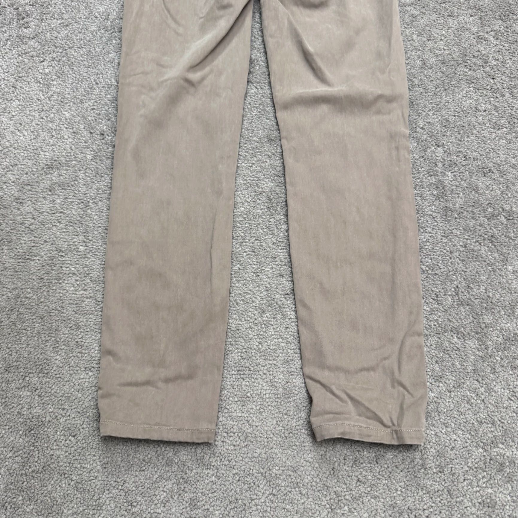 J Brand J Brand Maria High Rise Skinny Denim Jeans Women 26 Sidewalk Taupe Brown Stretch Size 26" / US 2 / IT 38 - 4 Thumbnail