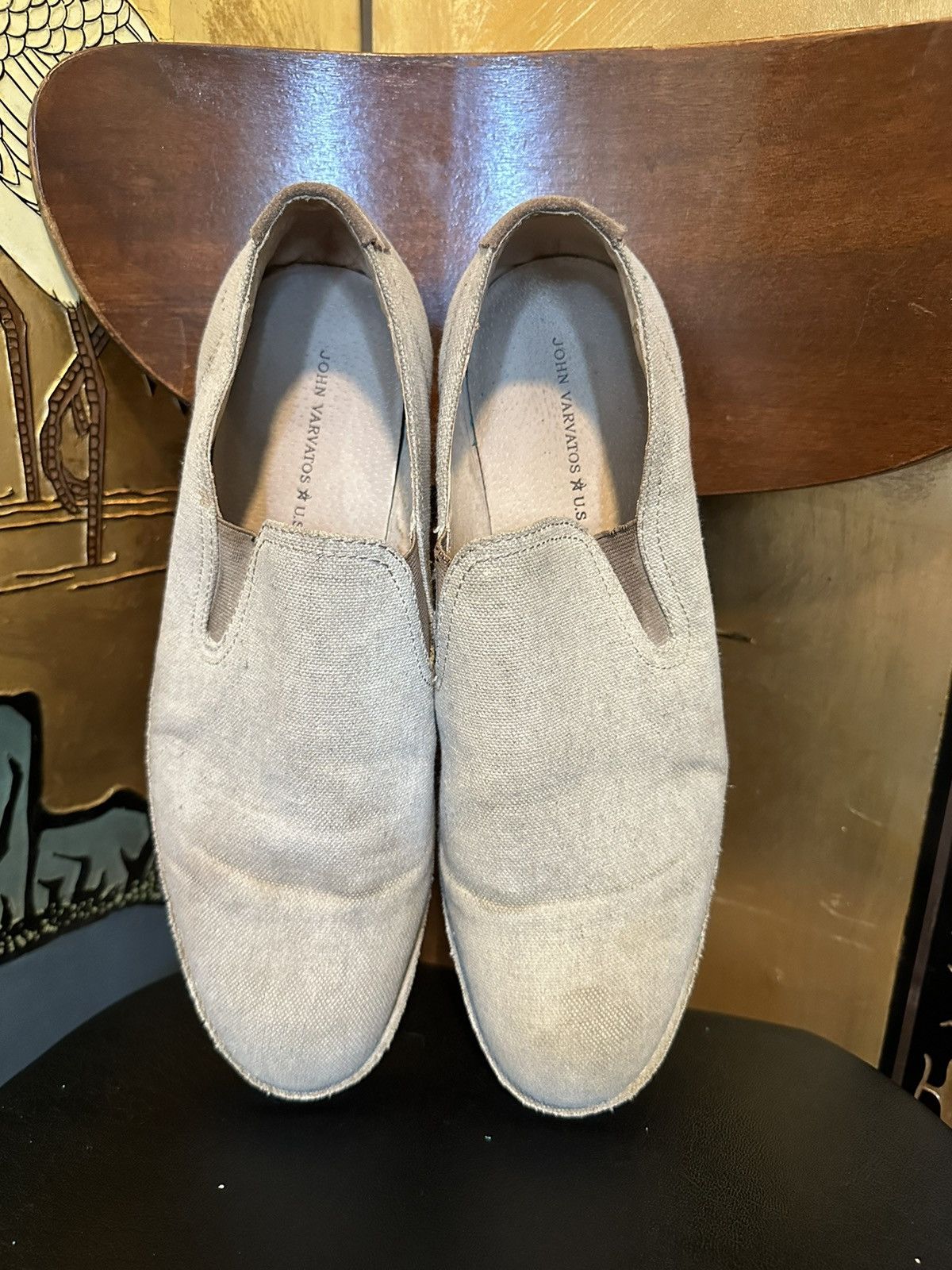 John Varvatos John Varvatos Slip-On Shoes Size US 10.5 / EU 43-44 - 2 Thumbnail