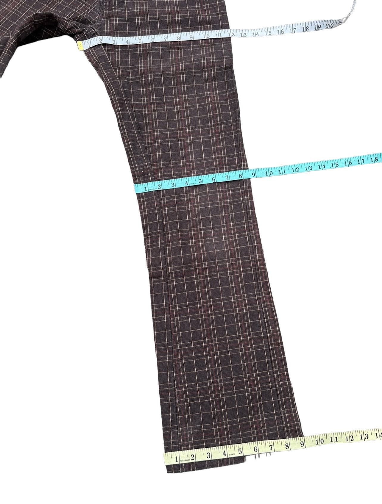 Vintage Vintage Acoustic Japan Cheks Pant Flare Jeans Size US 31 - 4 Thumbnail