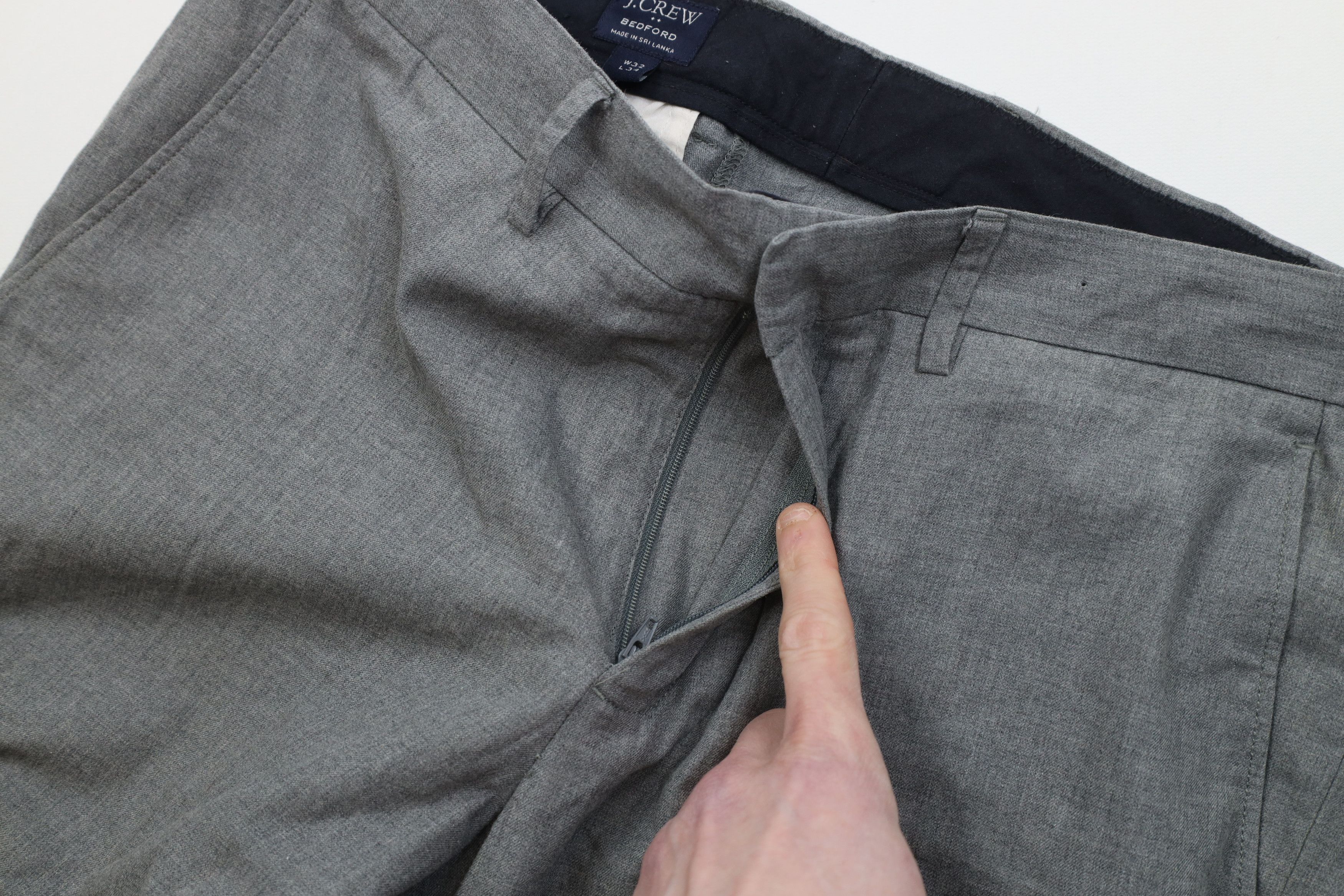 J.Crew J Crew Bedford Lightweight Cotton Straight Leg Chino Pants Size US 32 / EU 48 - 7 Thumbnail