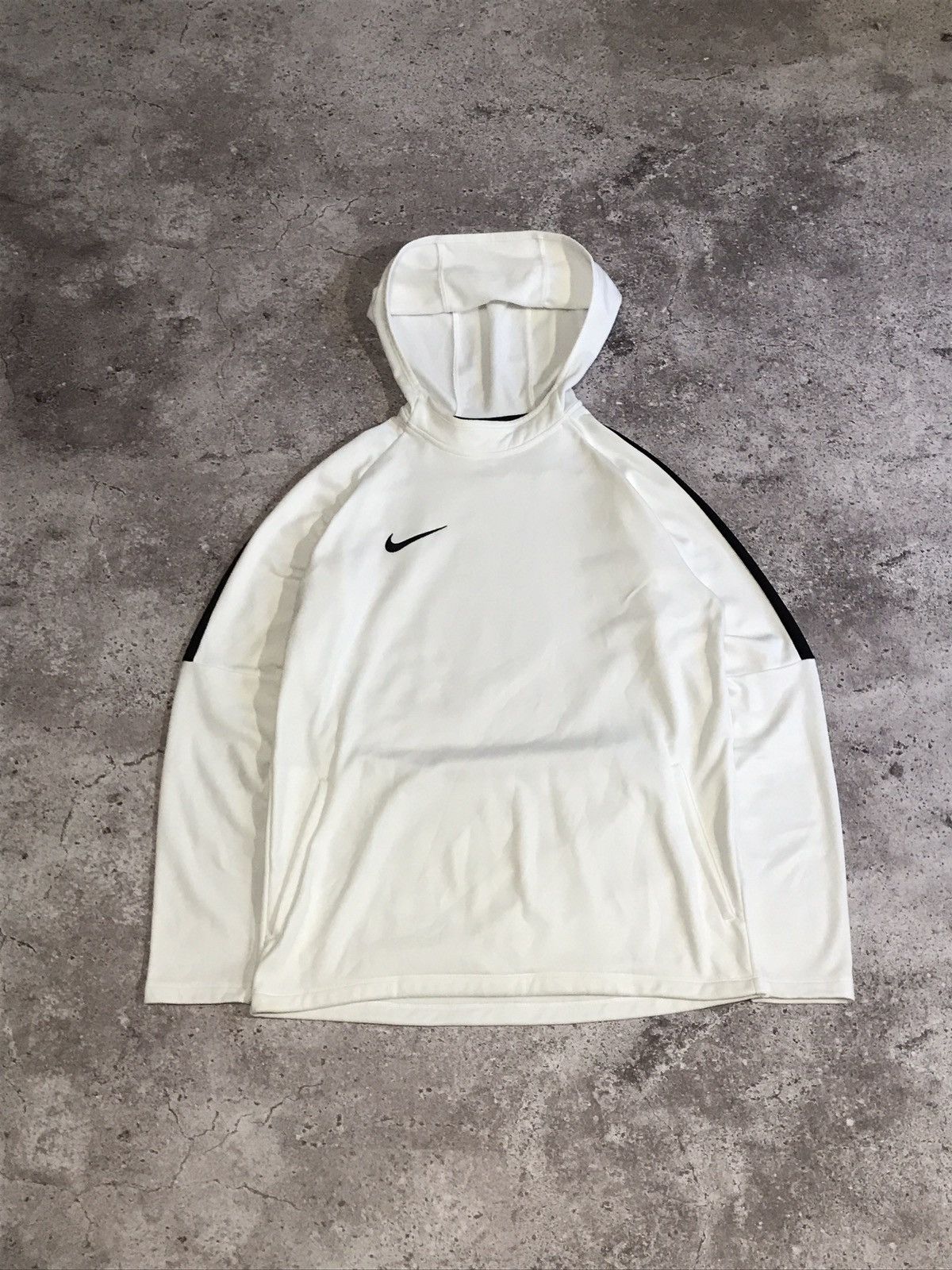 Nike × Vintage Vintage Hoodie Nike Swoosh Embroiled Logo Size US M / EU 48-50 / 2 - 1 Thumbnail
