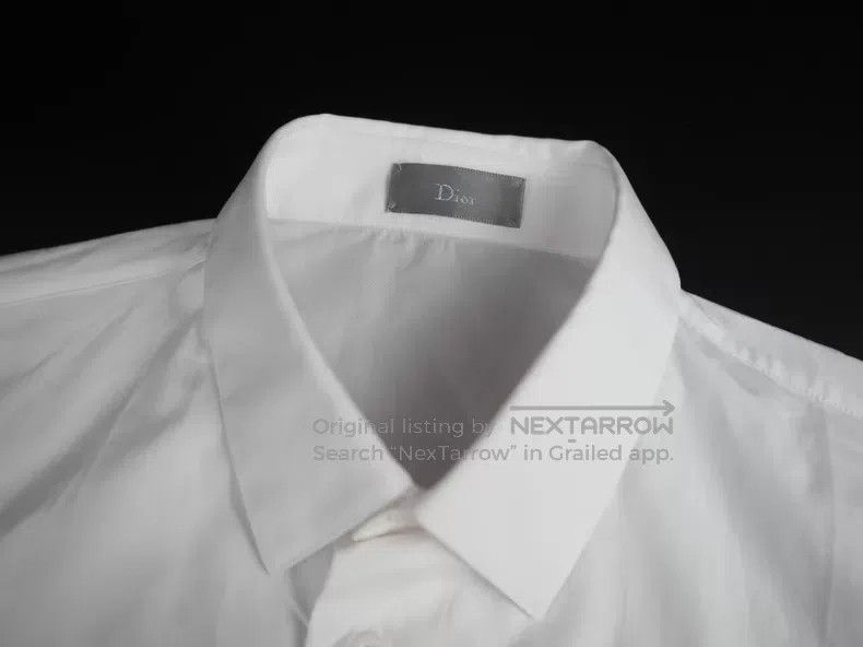 Dior Dior size 39 Classic Slim Fit White Shirt Size US S / EU 44-46 / 1 - 3 Thumbnail