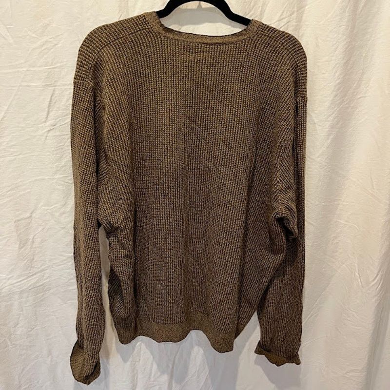Polo Ralph Lauren VTG Polo Ralph Lauren V Neck Sweater 100% Silk Mens Sz XXL Size US XXL / EU 58 / 5 - 2 Thumbnail