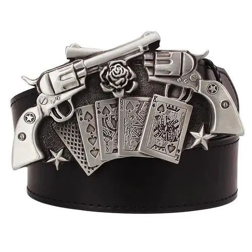 Cowboy Equipment Belts 115cm Cowboy Belt Size ONE SIZE - 1 Thumbnail