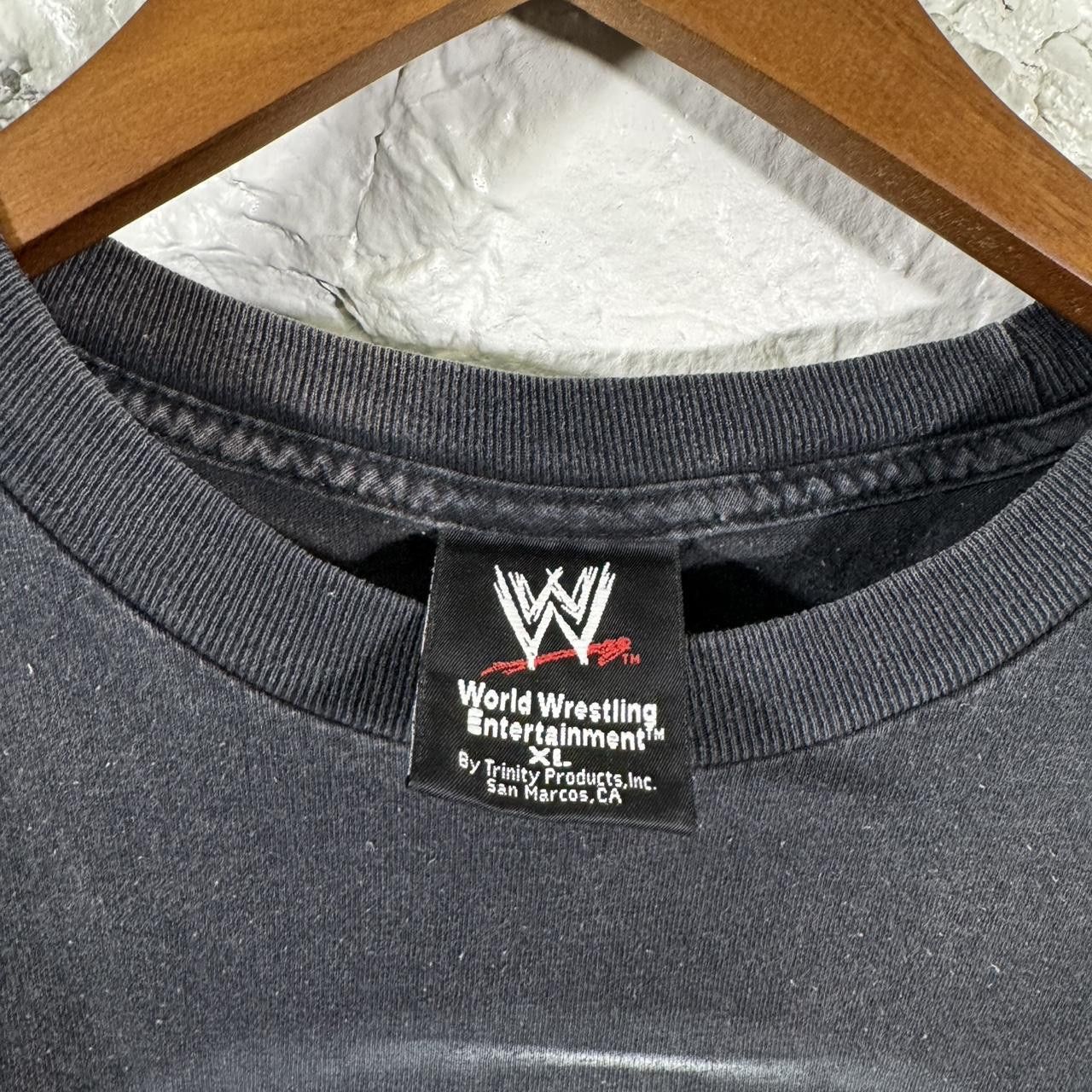 WWF Vintage Y2K WWF Brock Lesnar Unleashed Fury F5 T-Shirt Size US XXL / EU 58 / 5 - 1 Thumbnail